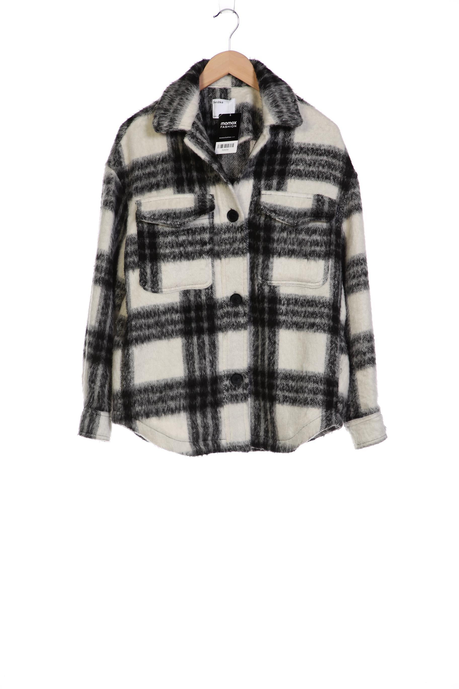 

bershka Damen Jacke, weiß, Gr. 38