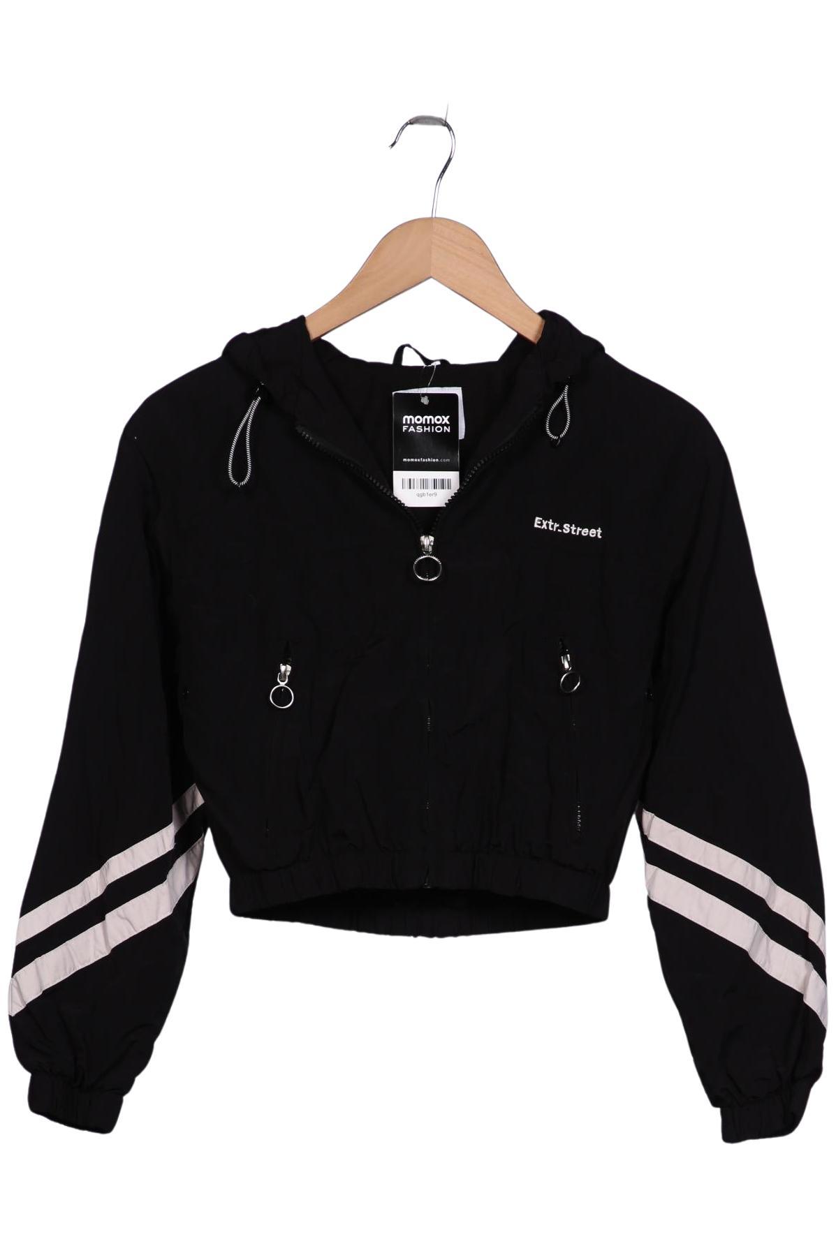 

bershka Damen Jacke, schwarz, Gr. 34