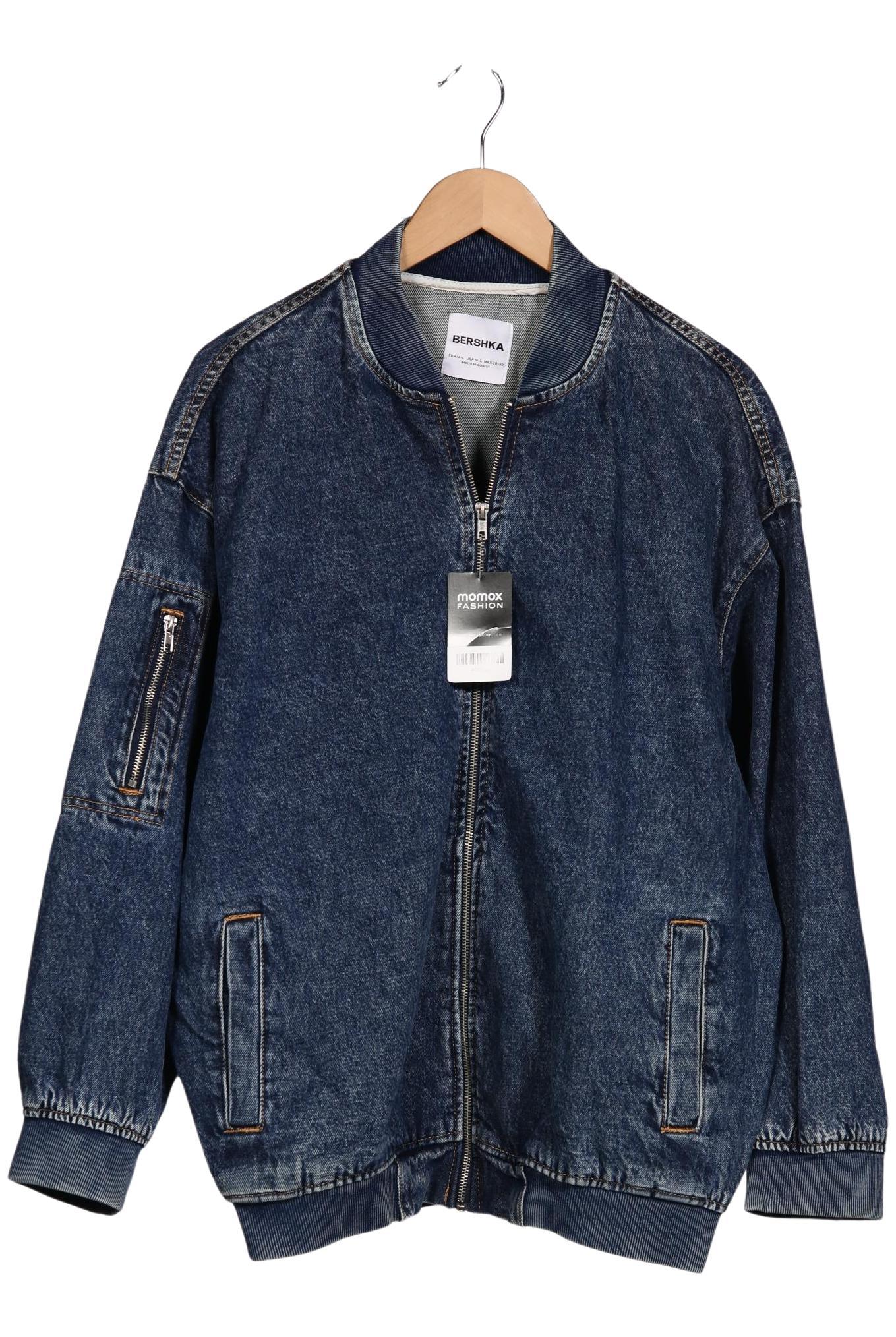 

bershka Damen Jacke, blau, Gr. 38