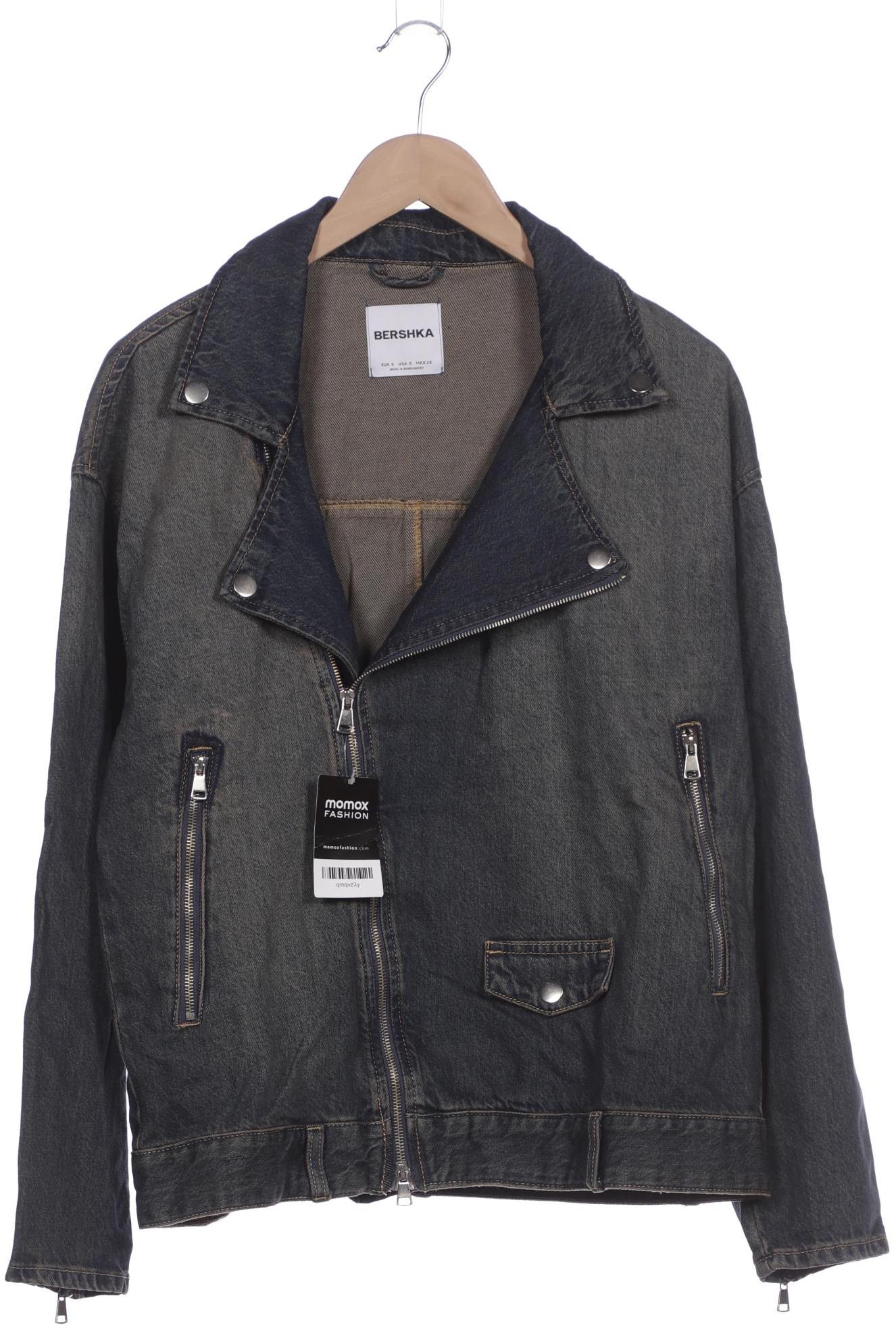 

bershka Damen Jacke, blau, Gr. 36