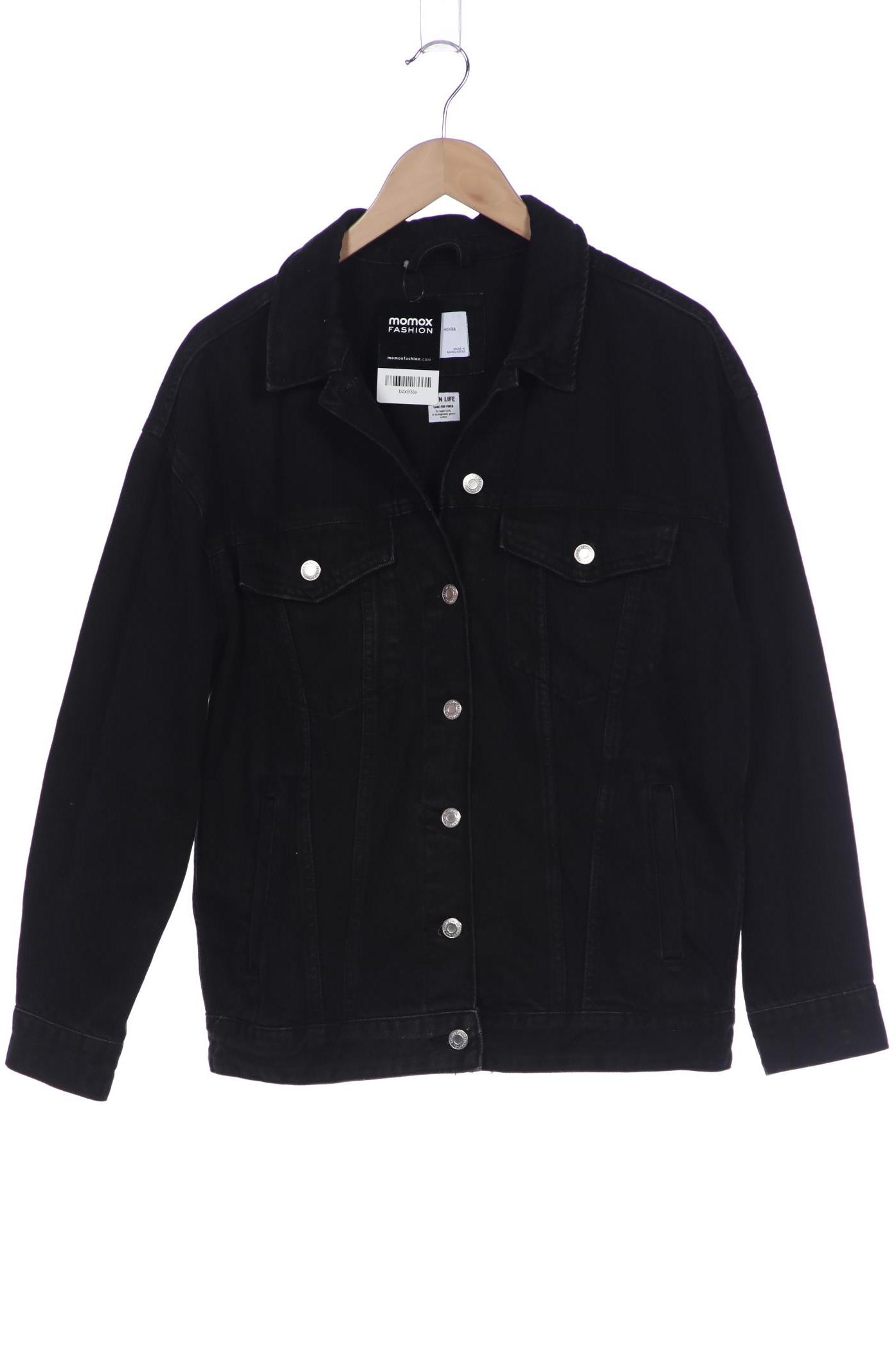 

bershka Damen Jacke, schwarz, Gr. 36