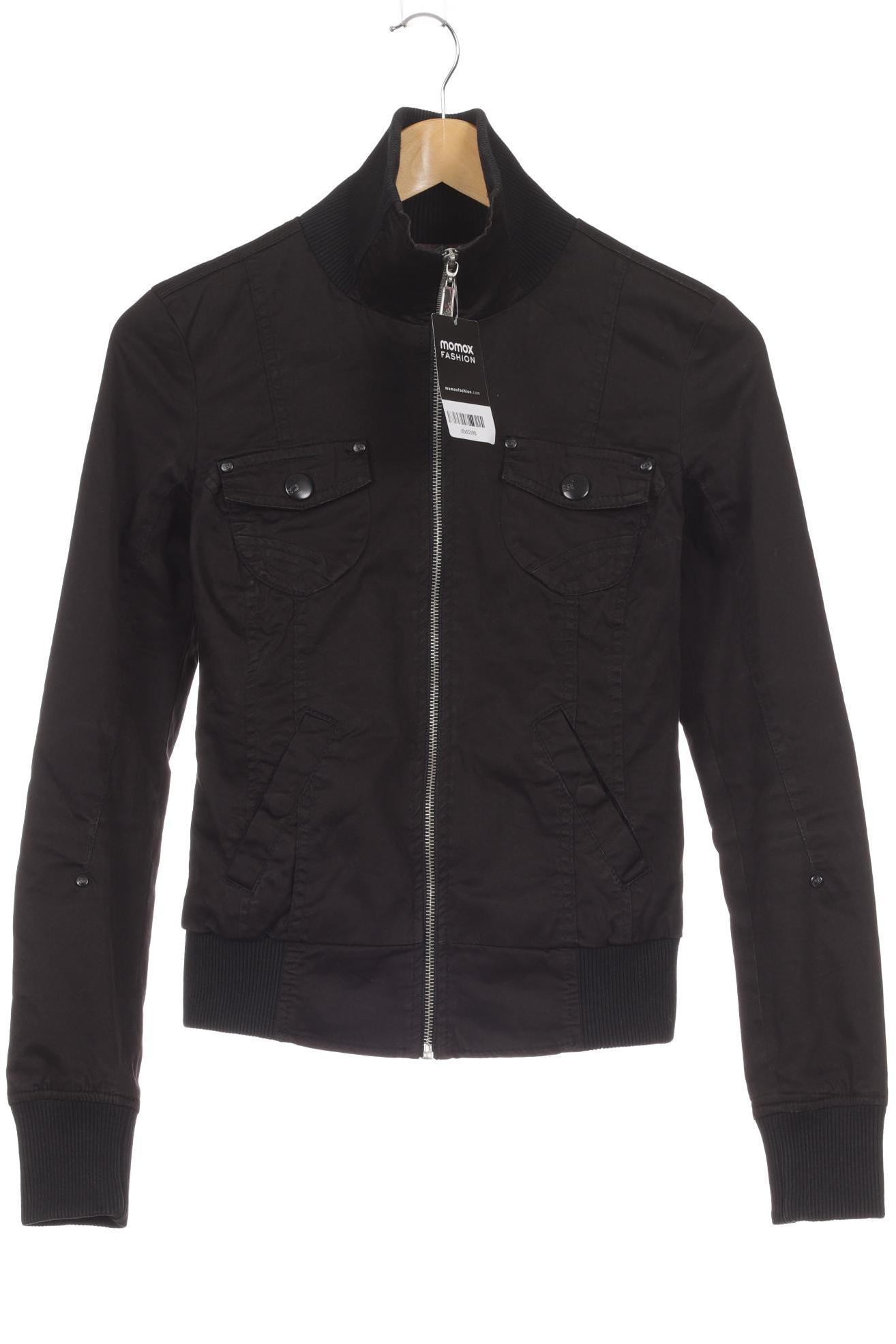 

bershka Damen Jacke, schwarz, Gr. 38