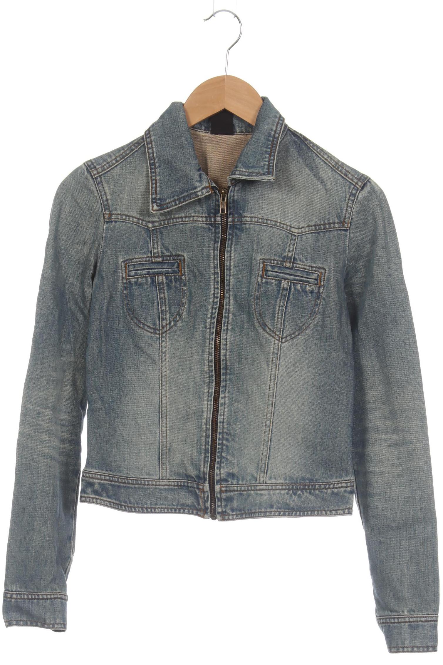 

bershka Damen Jacke, blau, Gr. 38