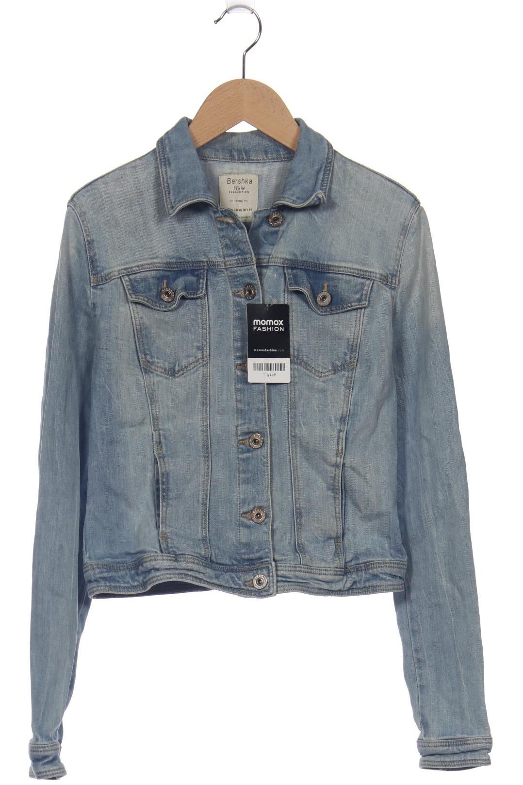 

bershka Damen Jacke, blau, Gr. 34