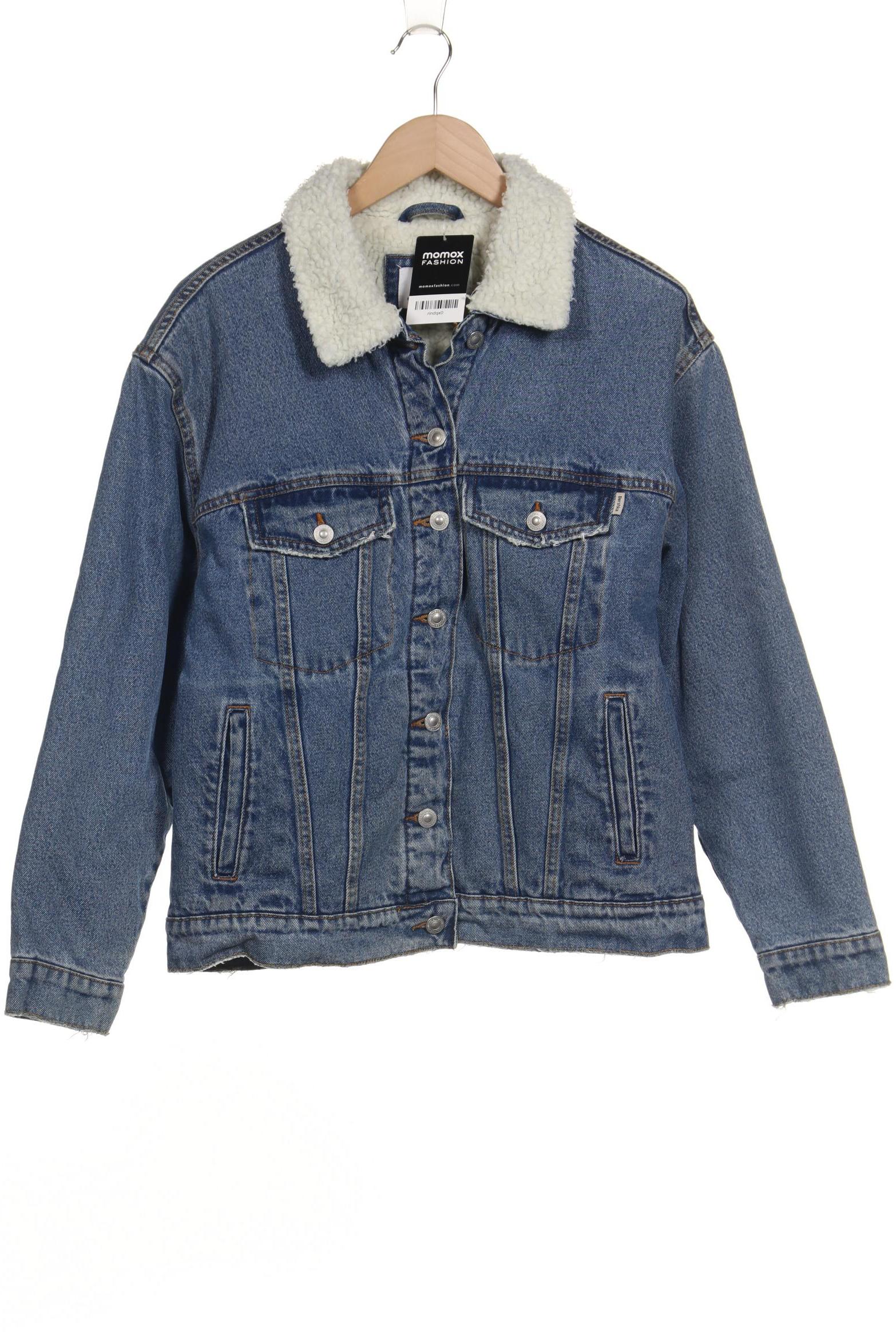 

bershka Damen Jacke, blau, Gr. 36
