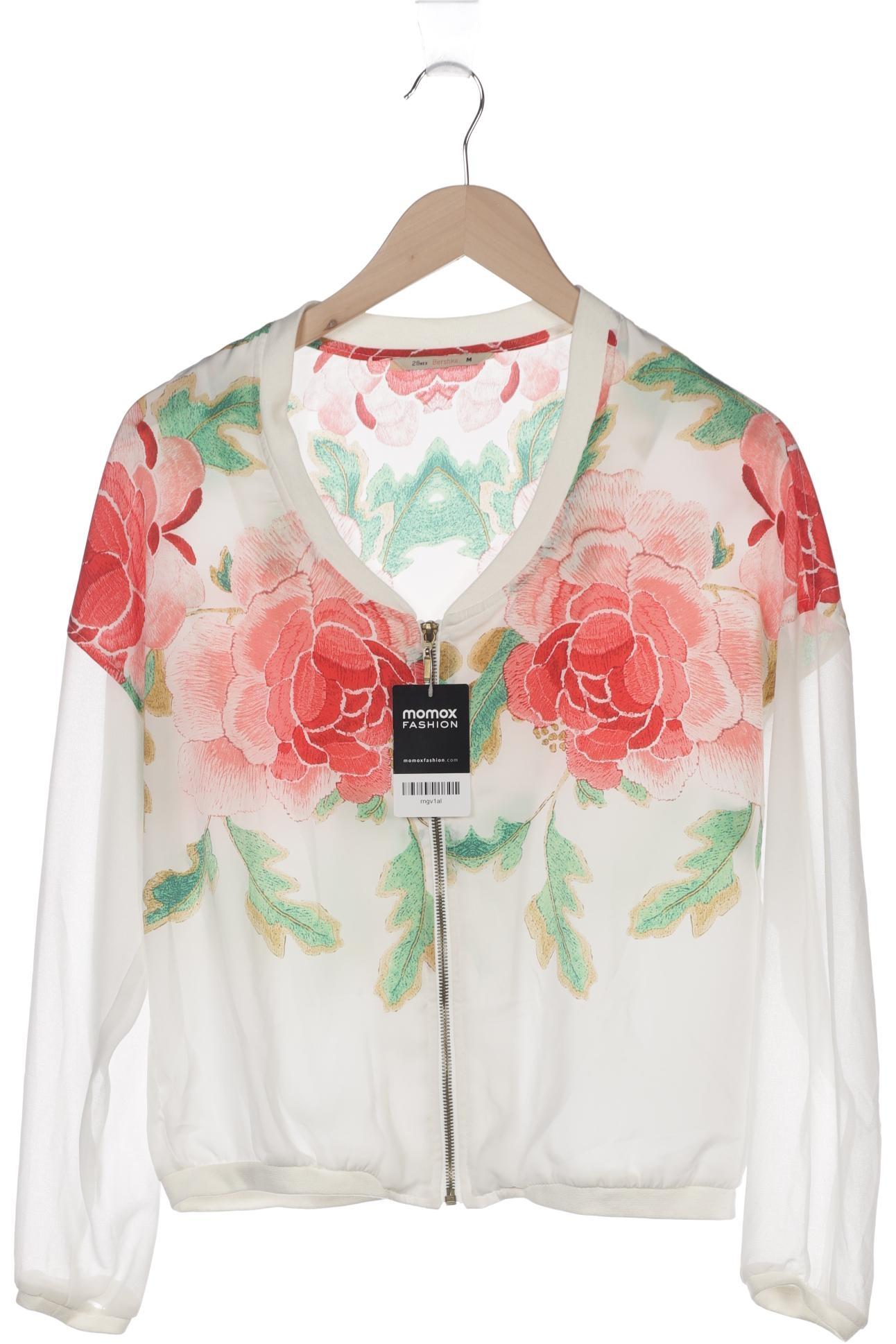 

bershka Damen Jacke, weiß, Gr. 38