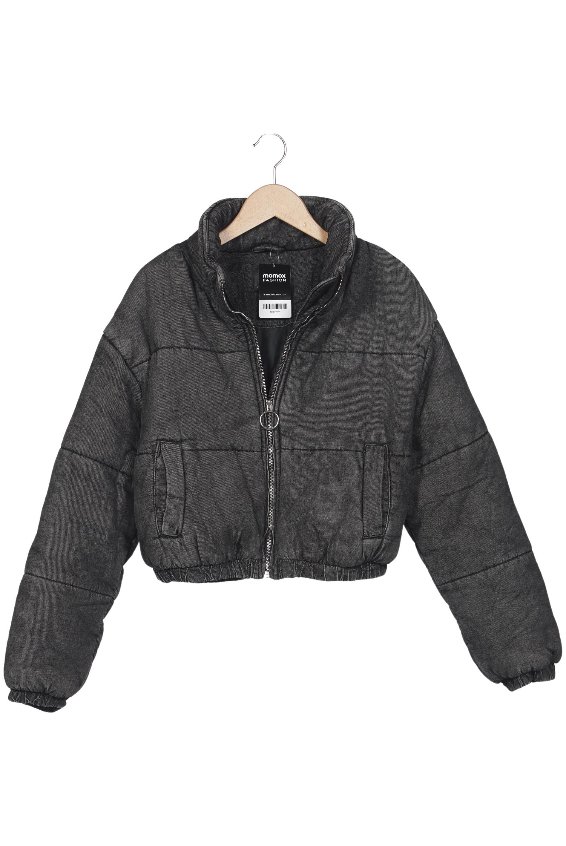 

bershka Damen Jacke, grau, Gr. 38