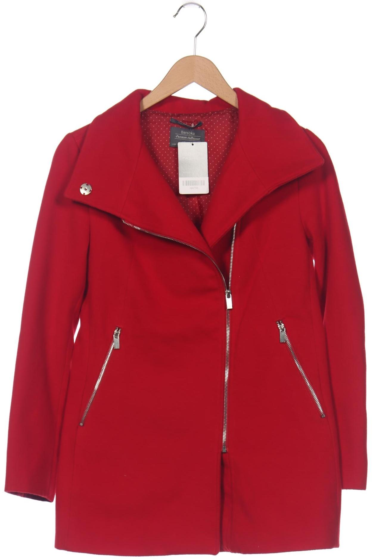 

bershka Damen Jacke, rot, Gr. 38