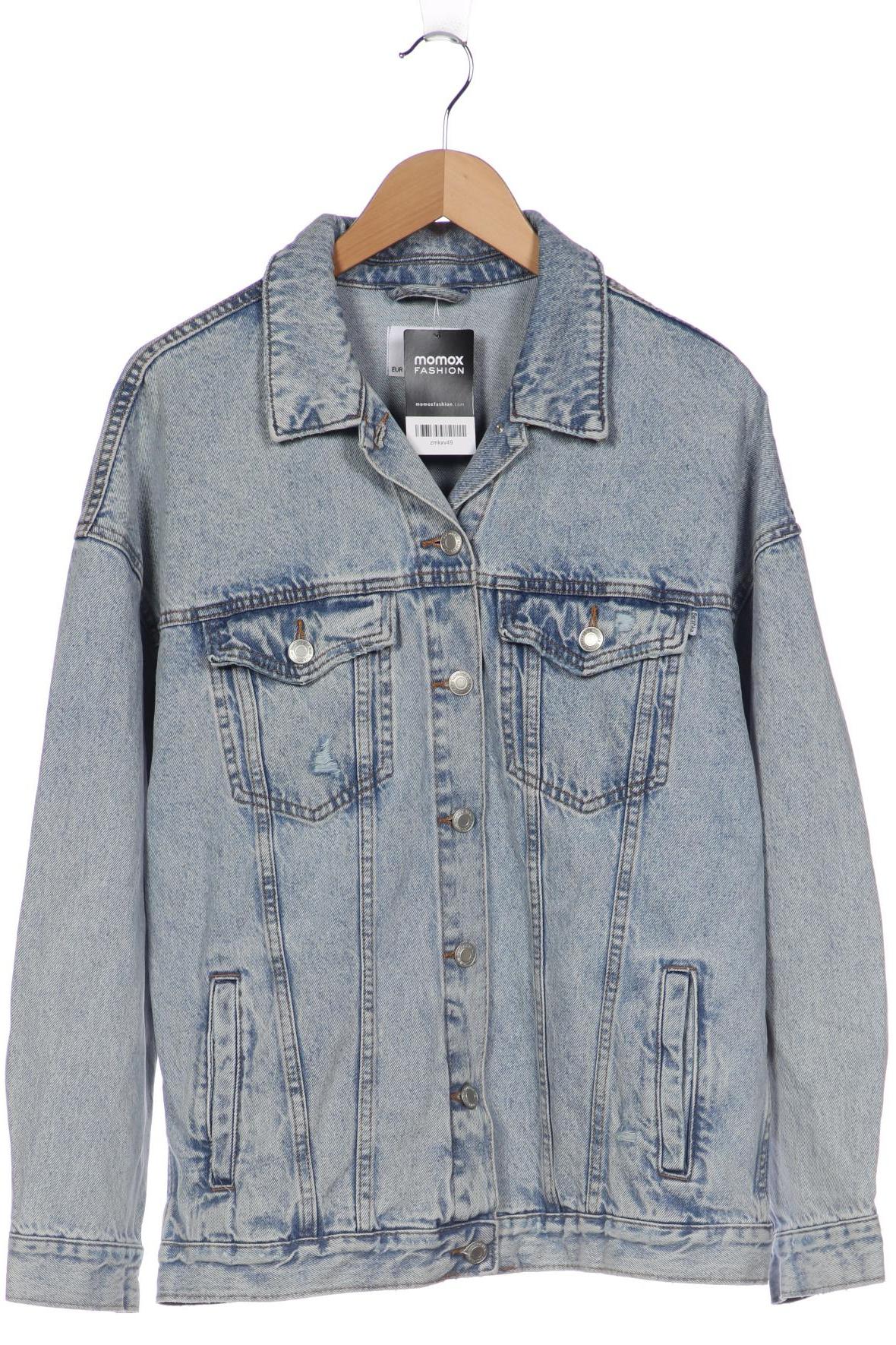 

bershka Damen Jacke, hellblau, Gr. 42