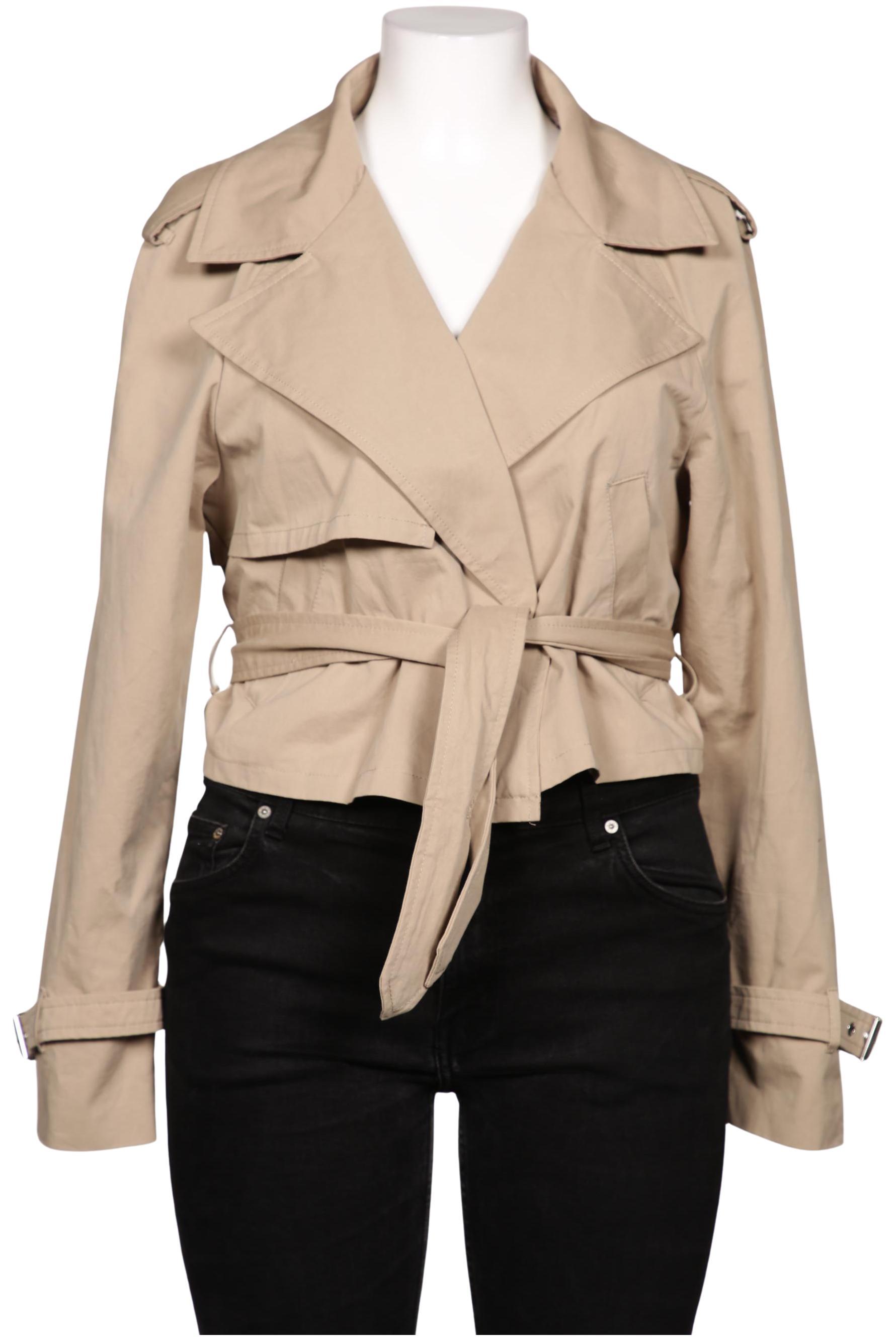 

bershka Damen Jacke, beige, Gr. 42
