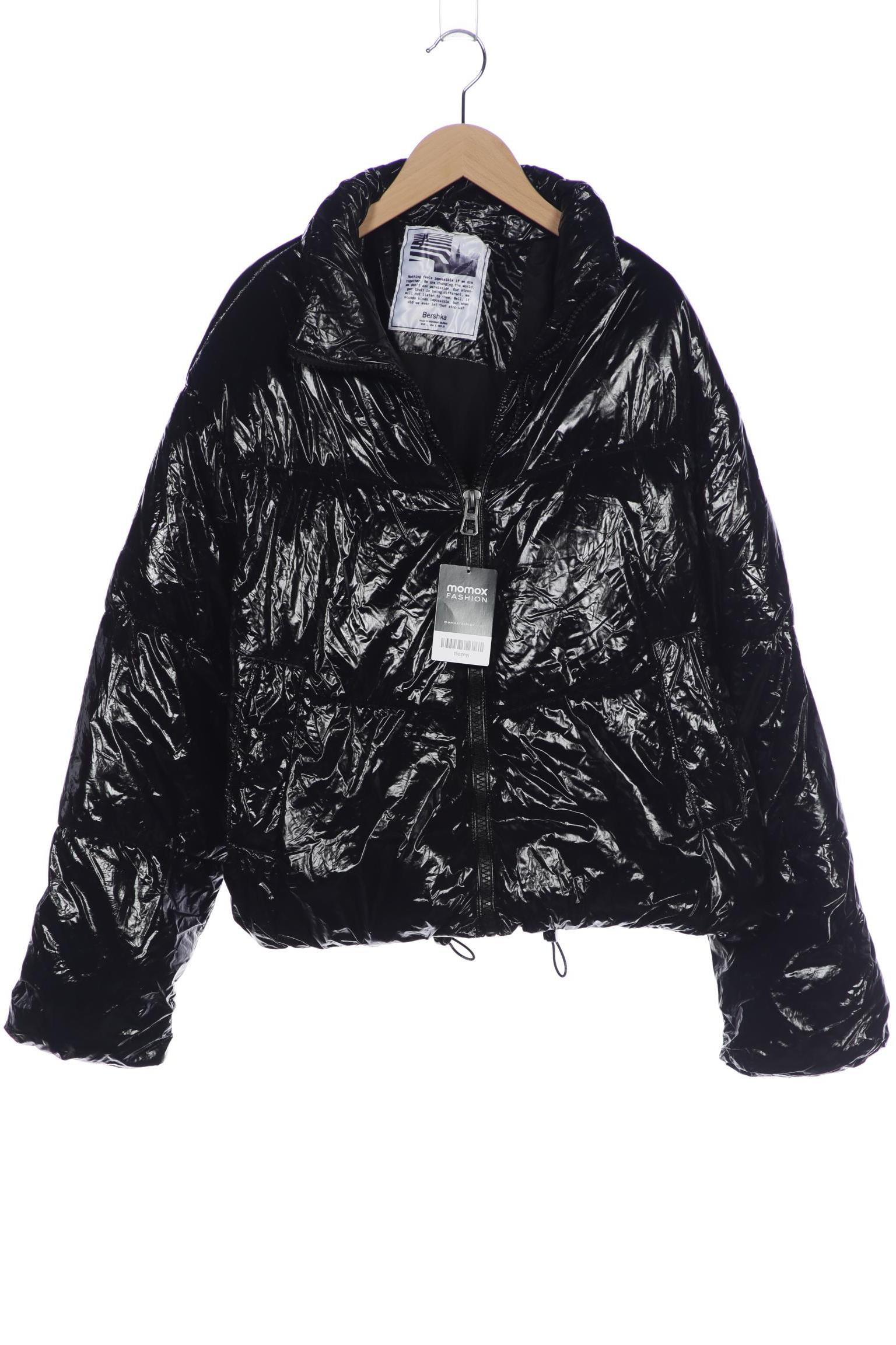 

bershka Damen Jacke, schwarz, Gr. 42