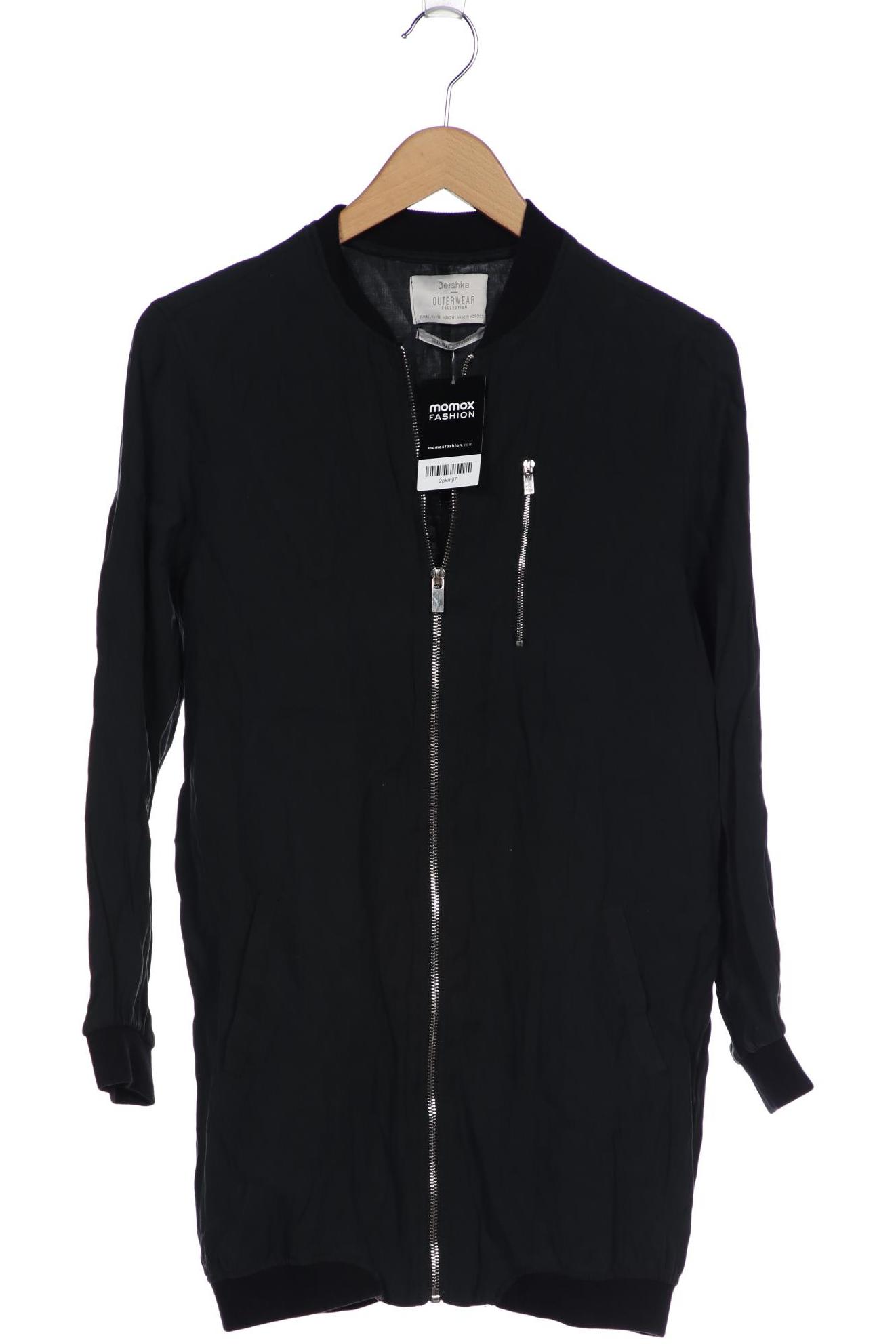 

bershka Damen Jacke, grün, Gr. 38