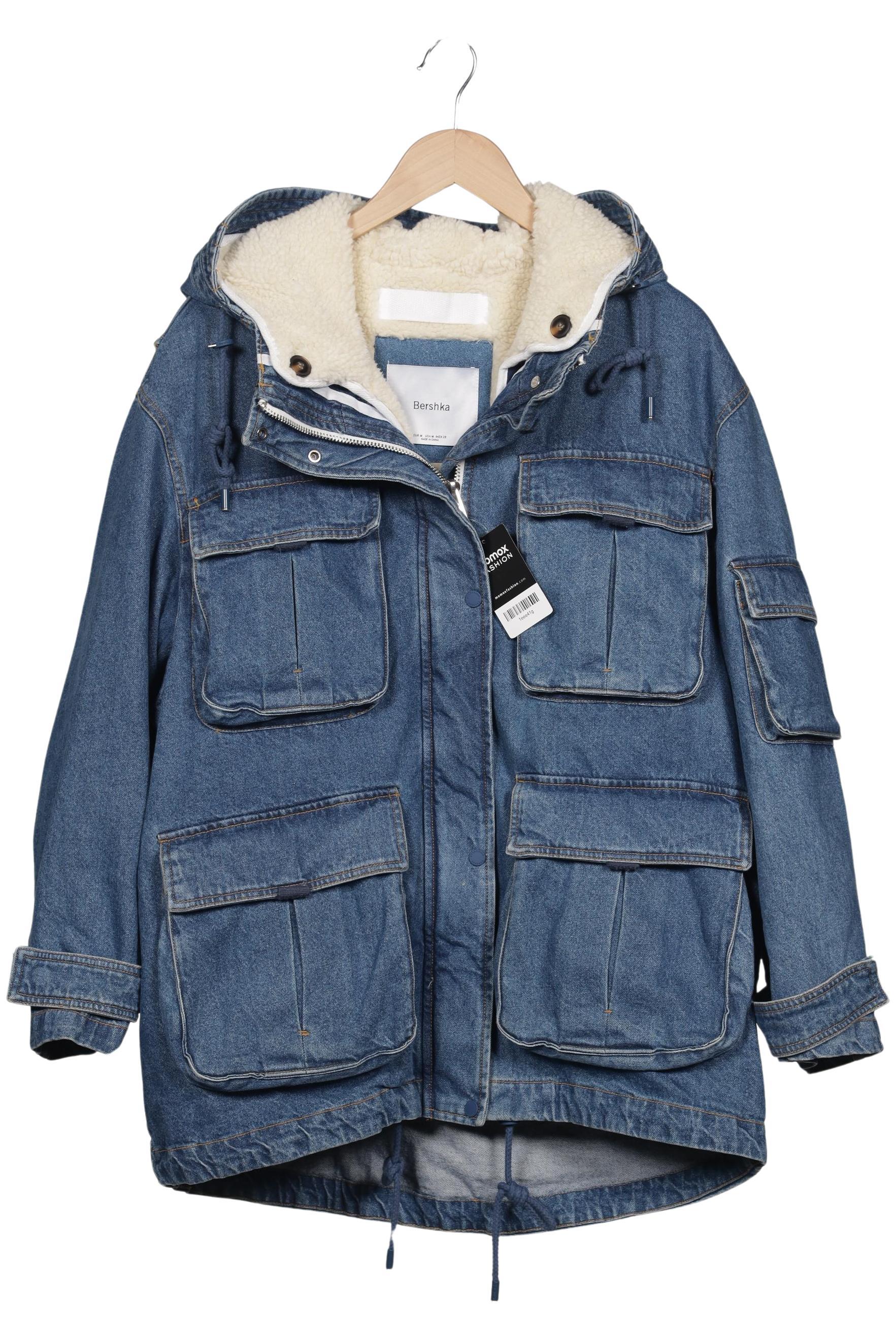 

bershka Damen Jacke, blau, Gr. 38
