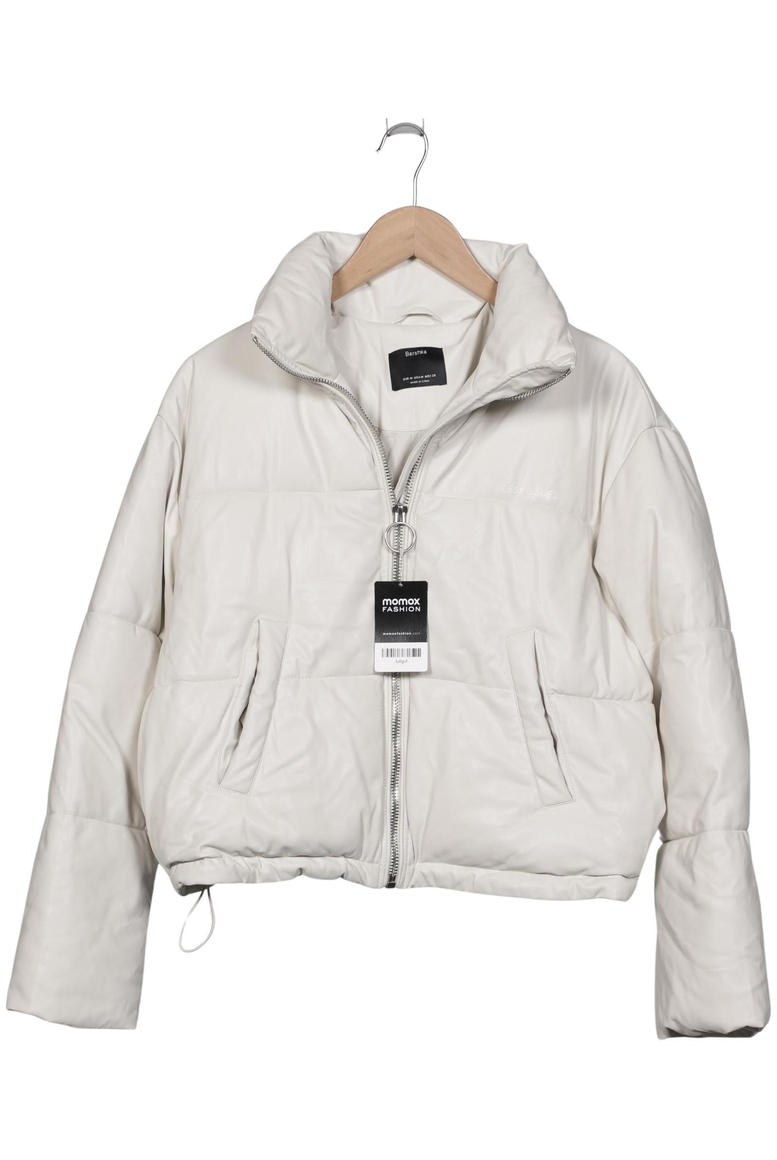 

bershka Damen Jacke, cremeweiß, Gr. 38