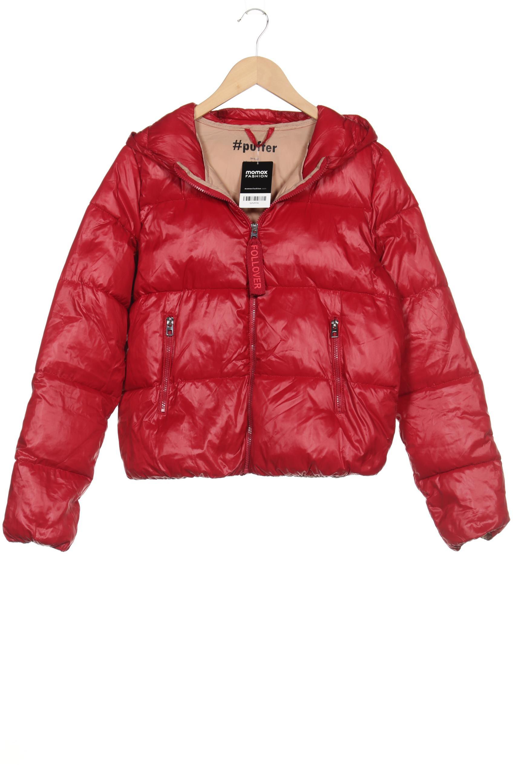 

bershka Damen Jacke, rot