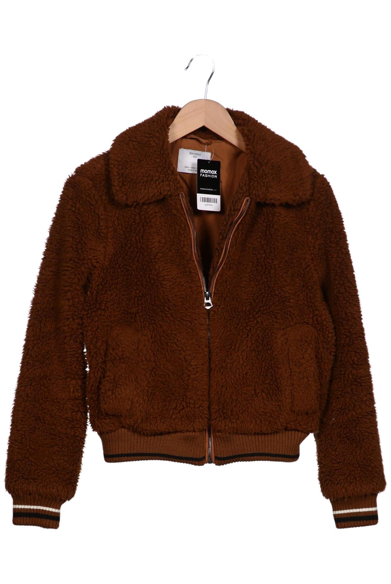 

bershka Damen Jacke, braun, Gr. 36