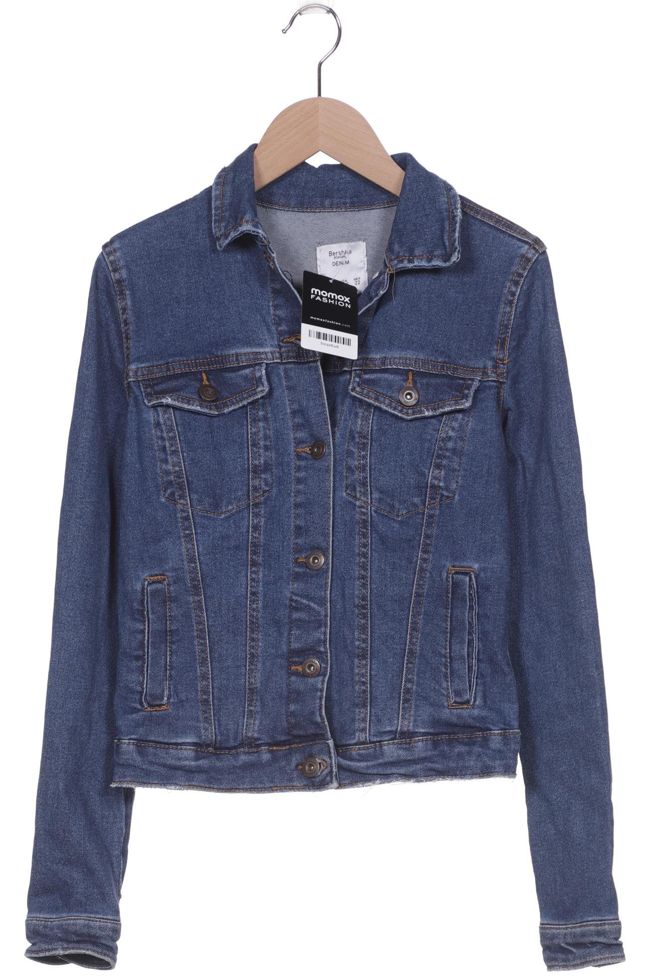 

bershka Damen Jacke, blau, Gr. 32