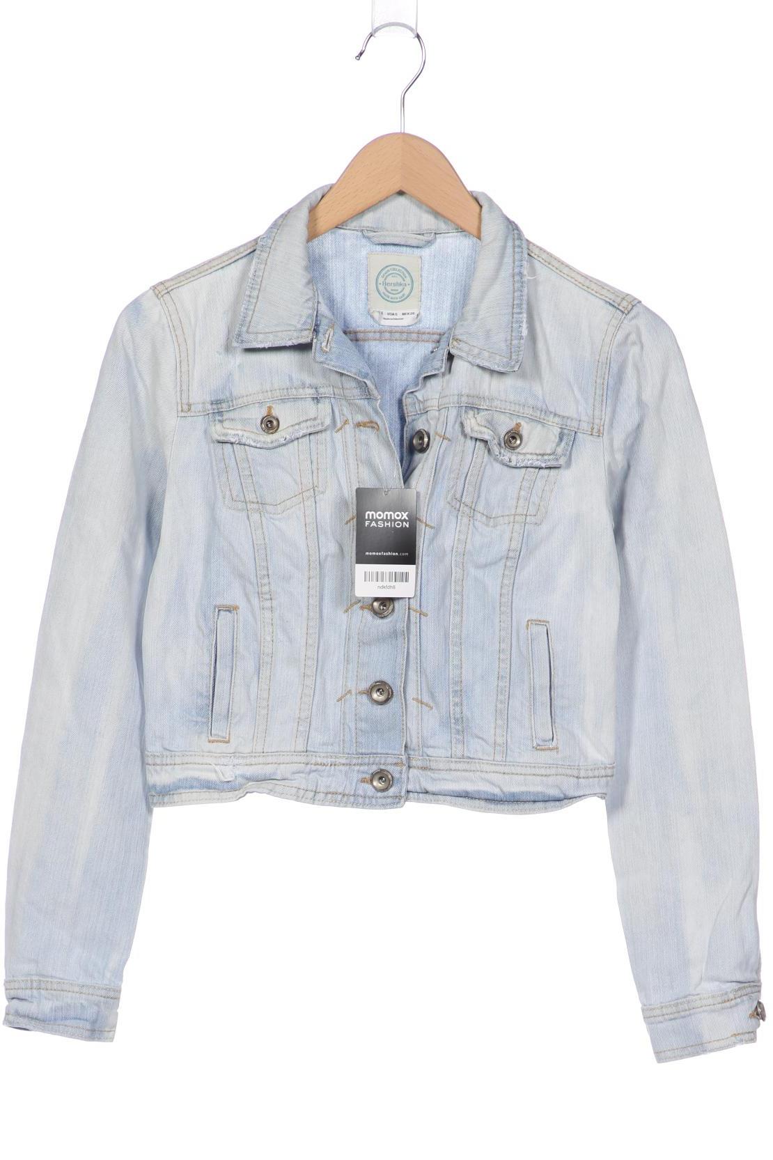

bershka Damen Jacke, hellblau, Gr. 36