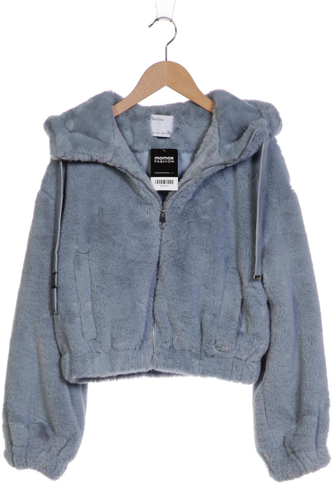 

bershka Damen Jacke, hellblau, Gr. 36