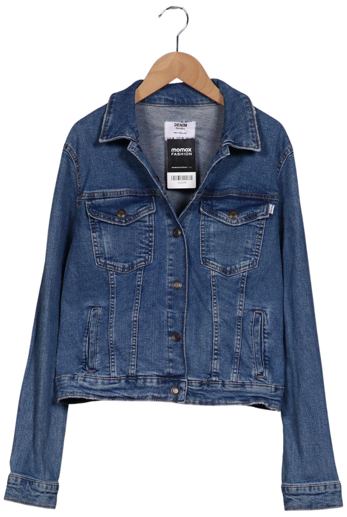 

bershka Damen Jacke, blau, Gr. 38