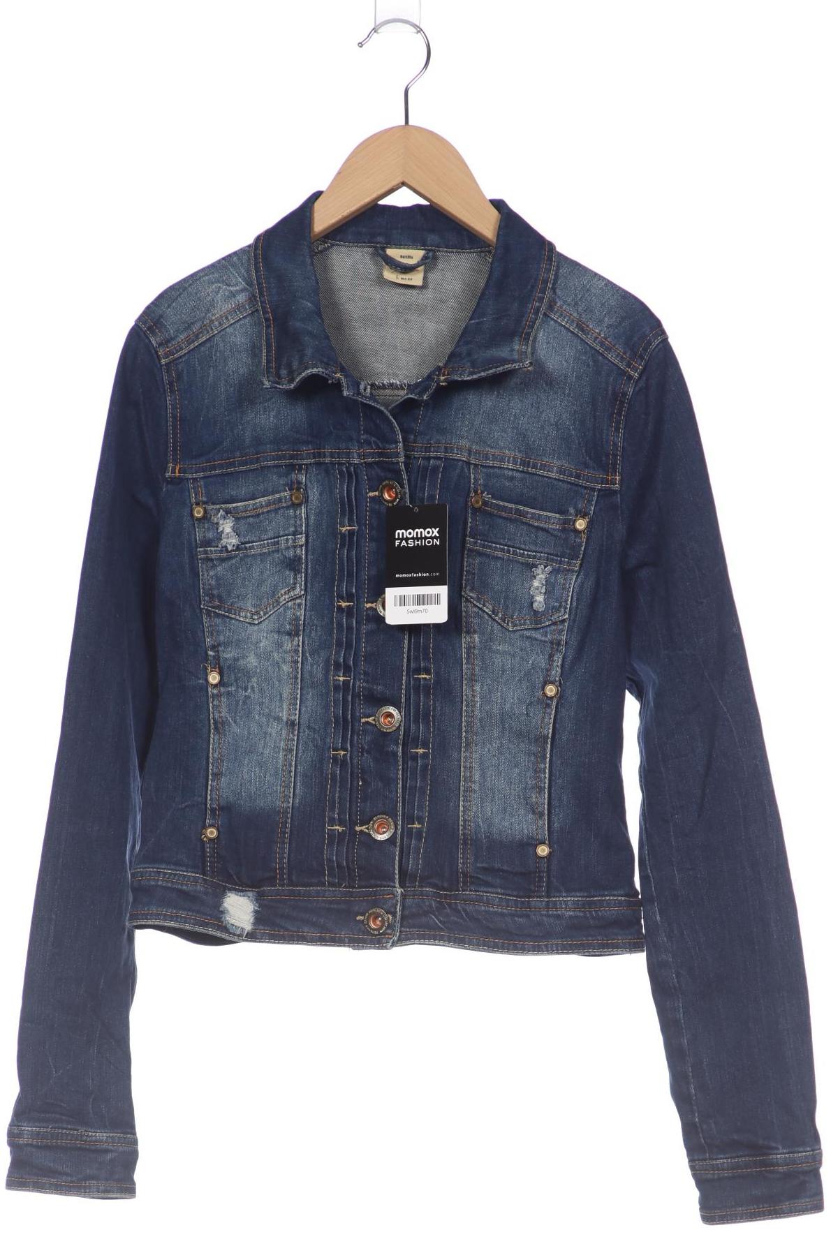 

bershka Damen Jacke, blau, Gr. 42