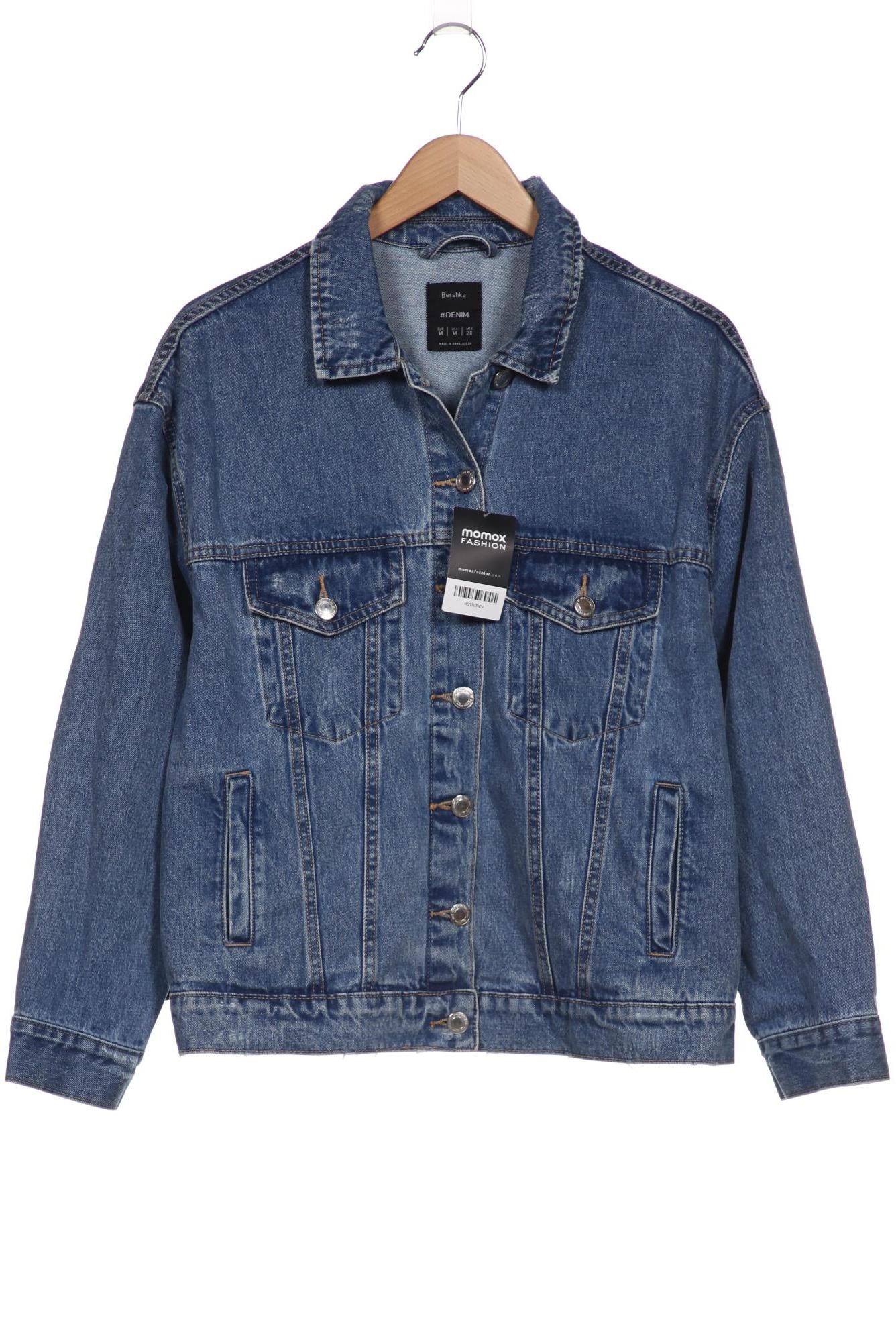 

bershka Damen Jacke, marineblau