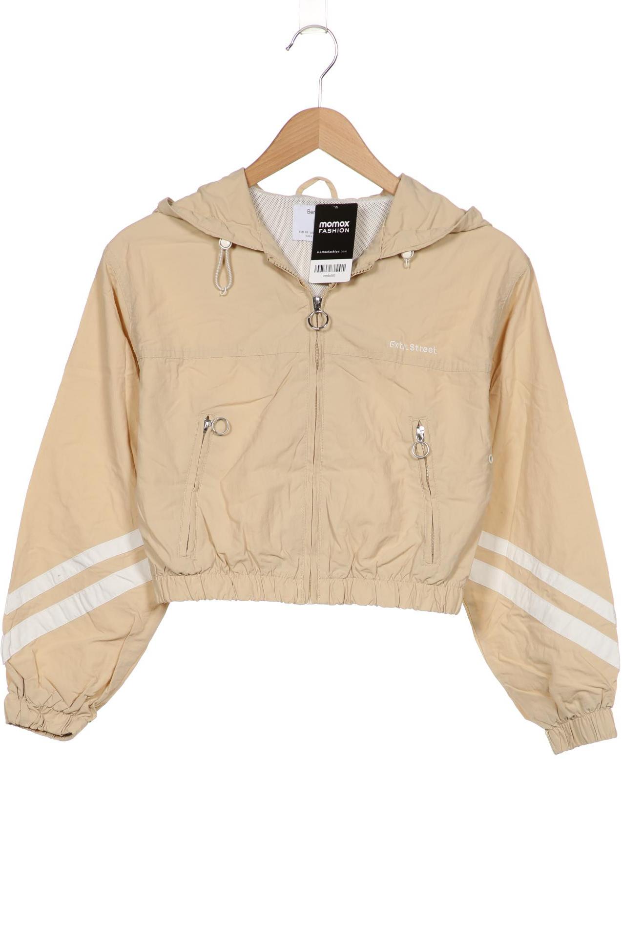 

bershka Damen Jacke, beige