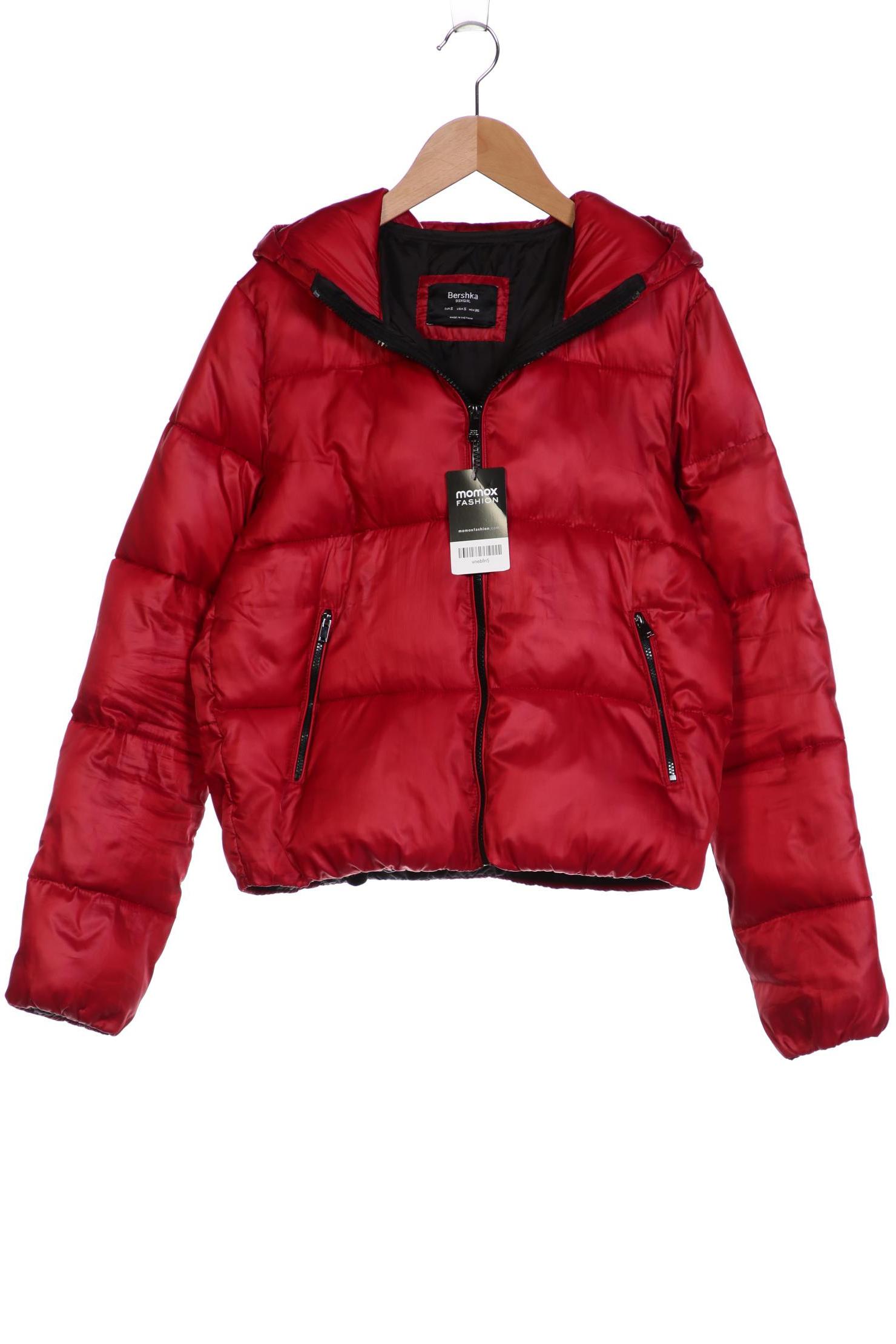 

bershka Damen Jacke, rot, Gr. 36