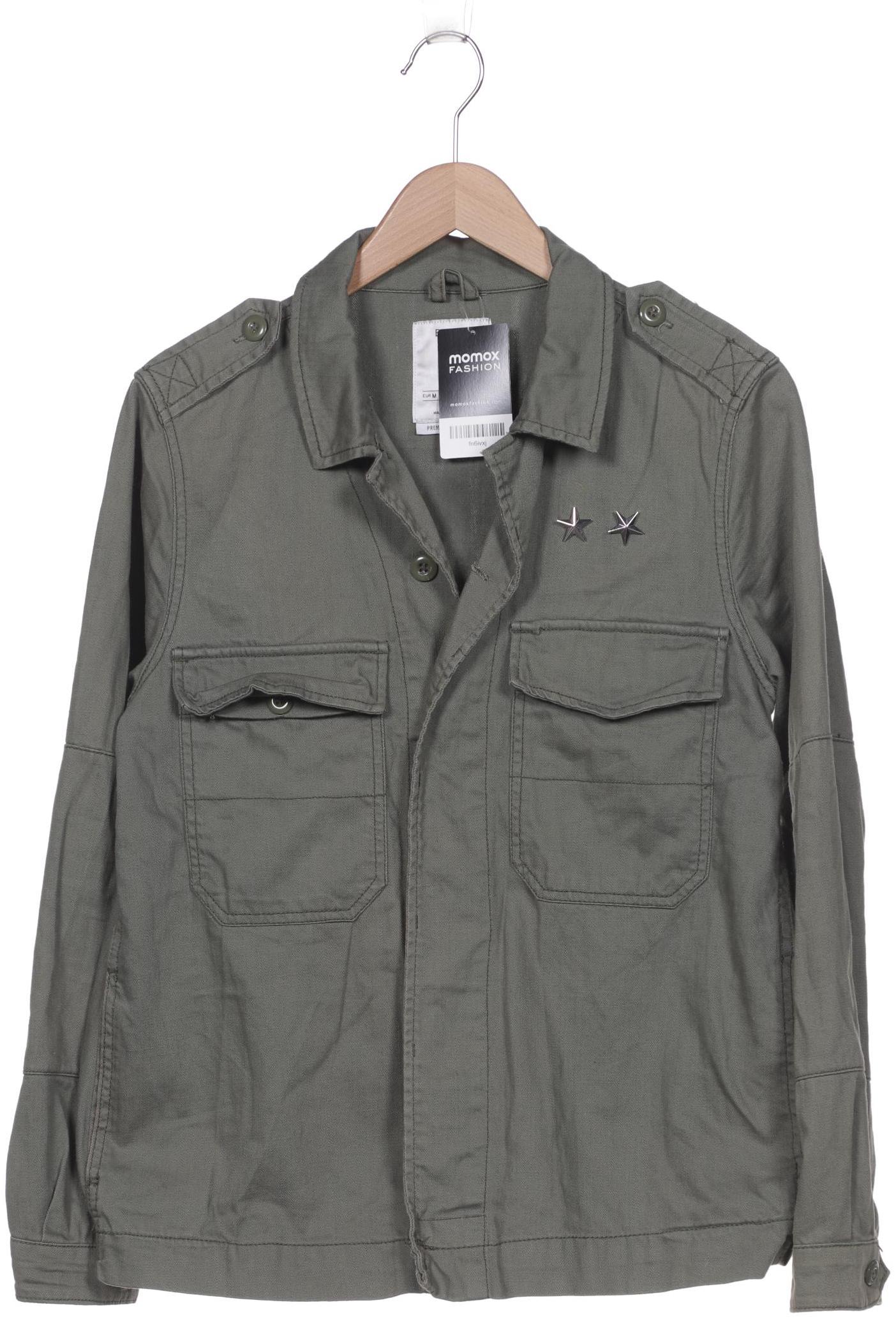 

bershka Damen Jacke, grün, Gr. 38