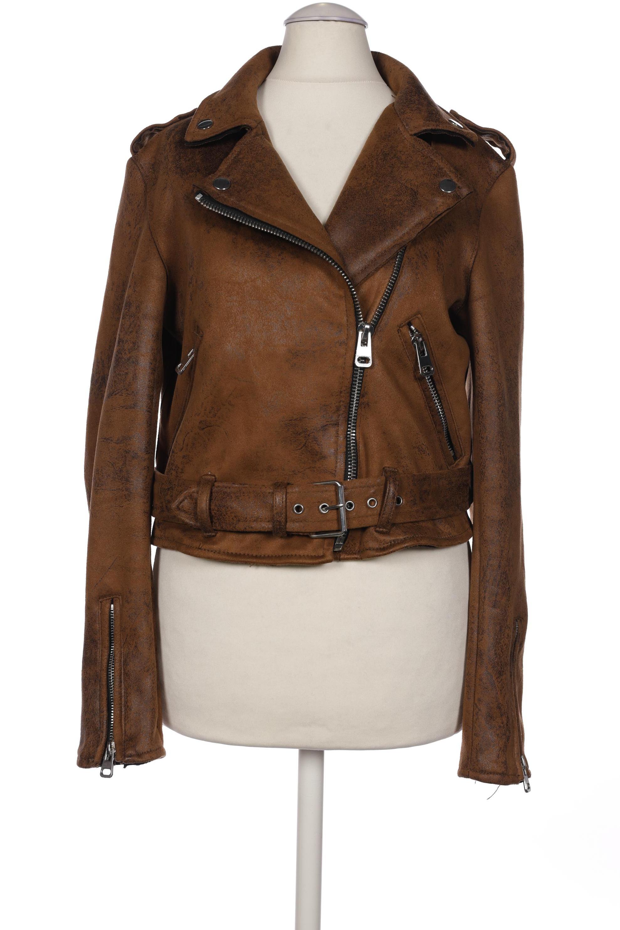 

bershka Damen Jacke, braun, Gr. 36