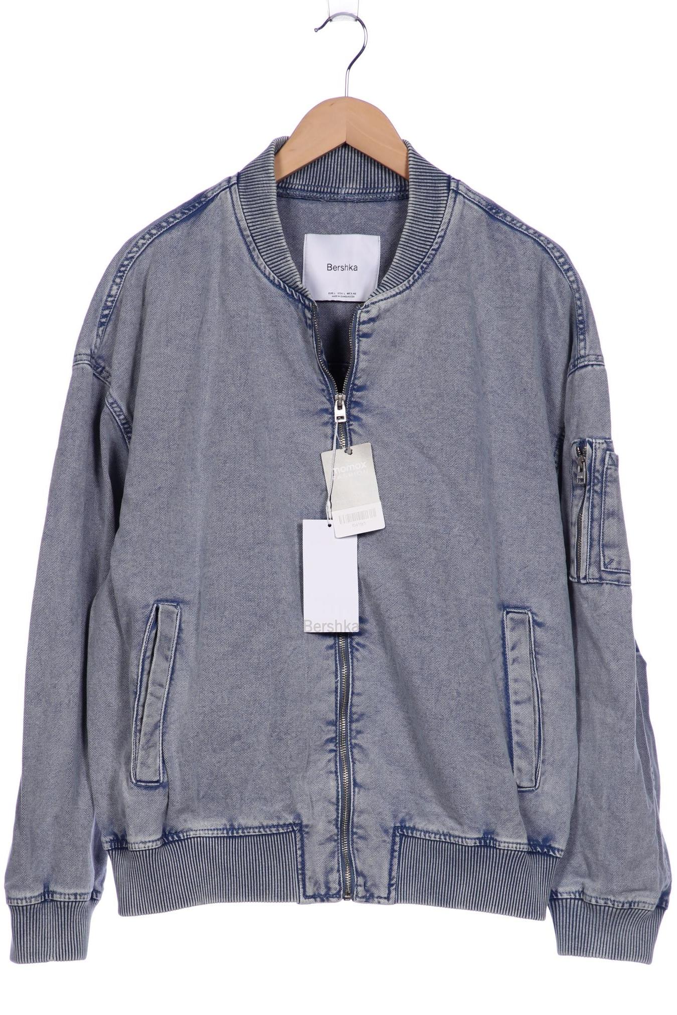 

bershka Damen Jacke, blau, Gr. 42