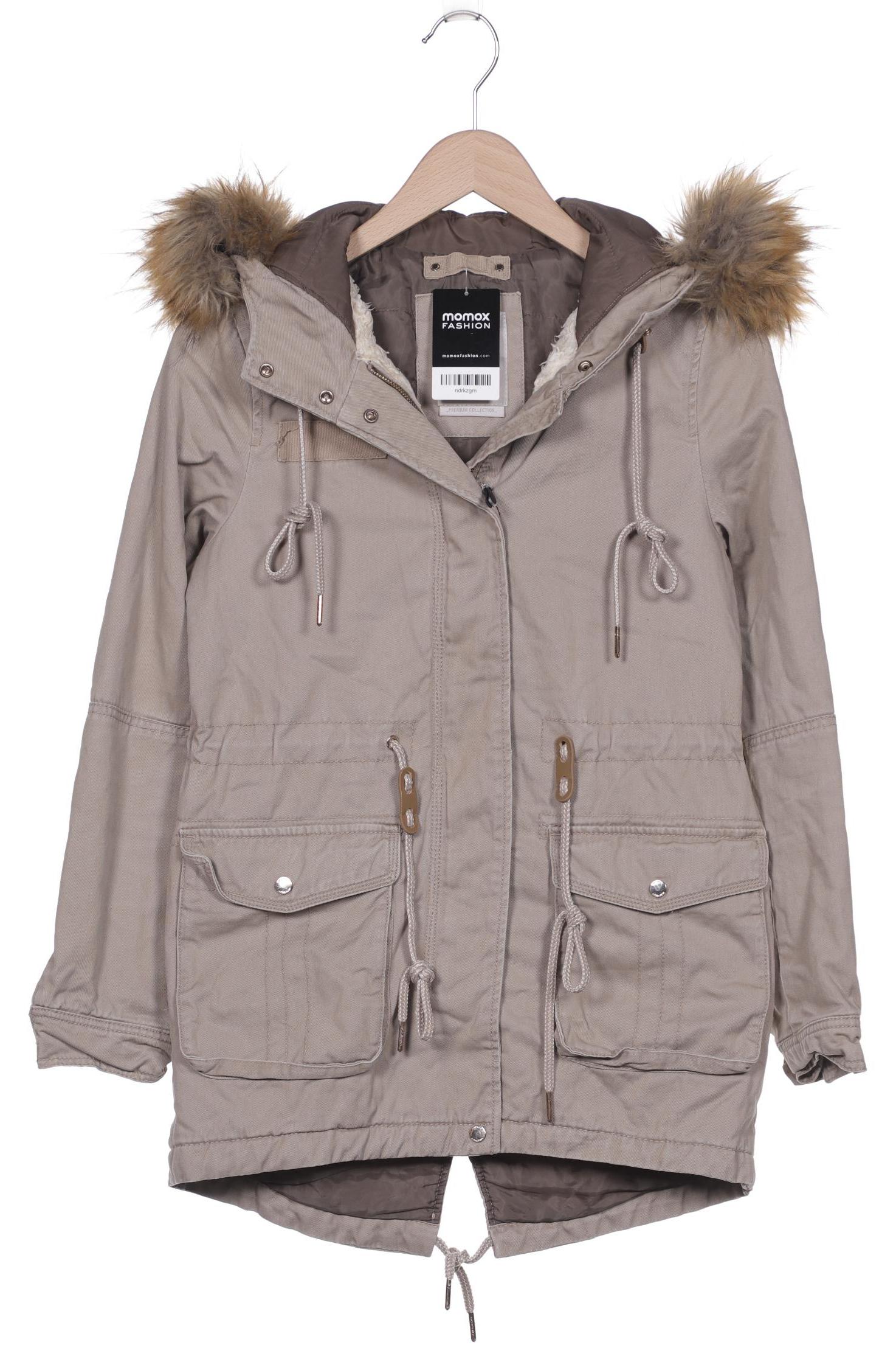 

bershka Damen Jacke, beige