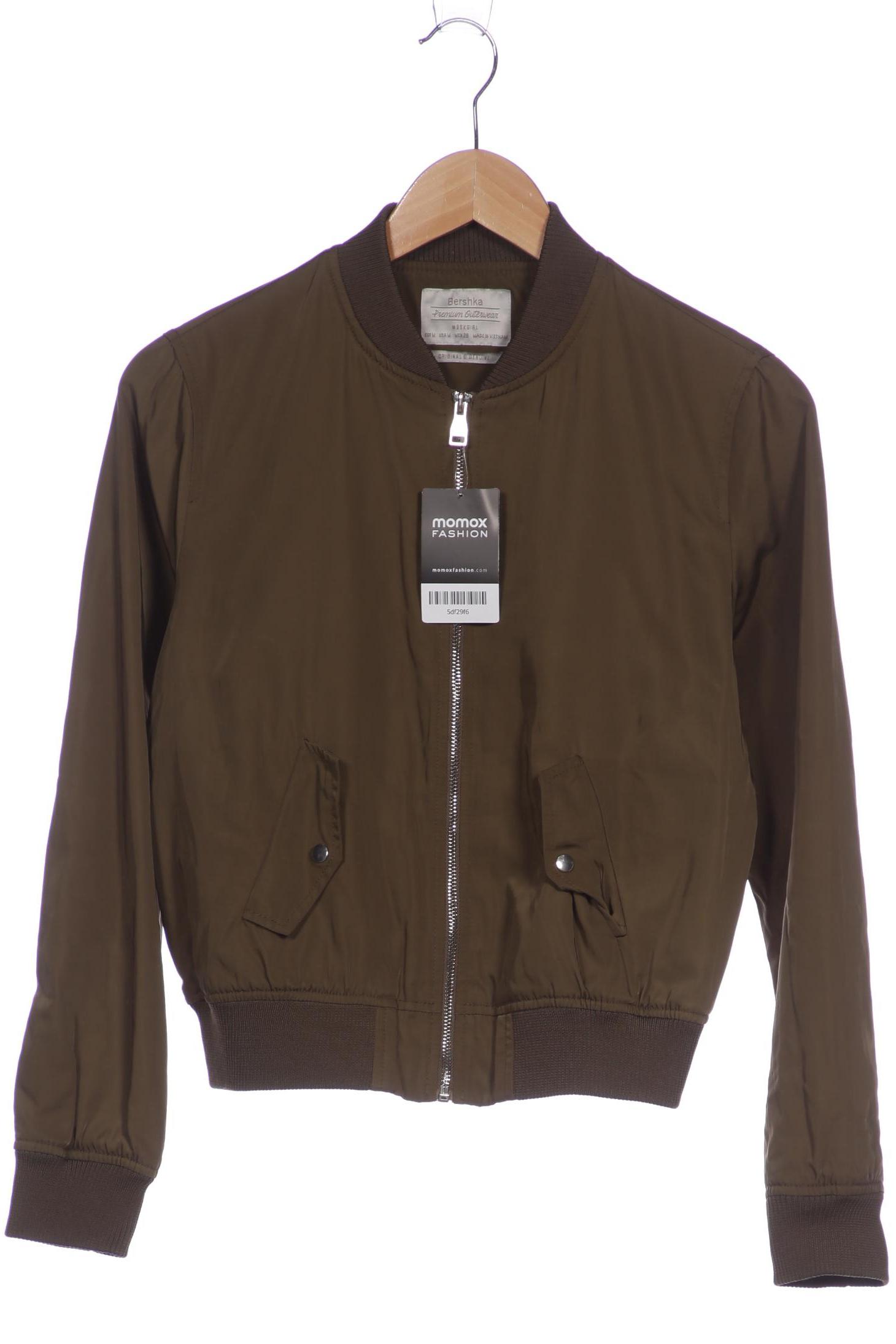 

bershka Damen Jacke, grün