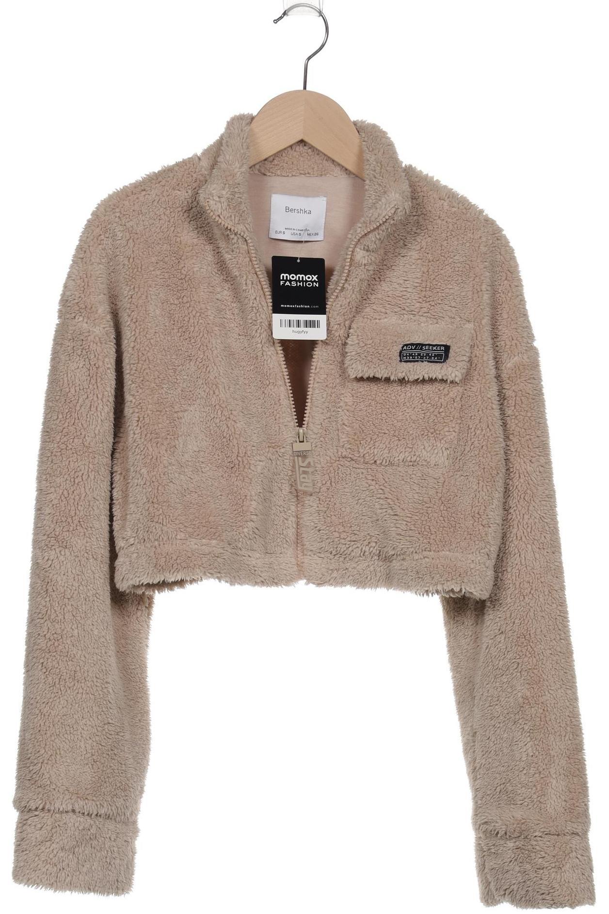 

bershka Damen Jacke, beige, Gr. 36