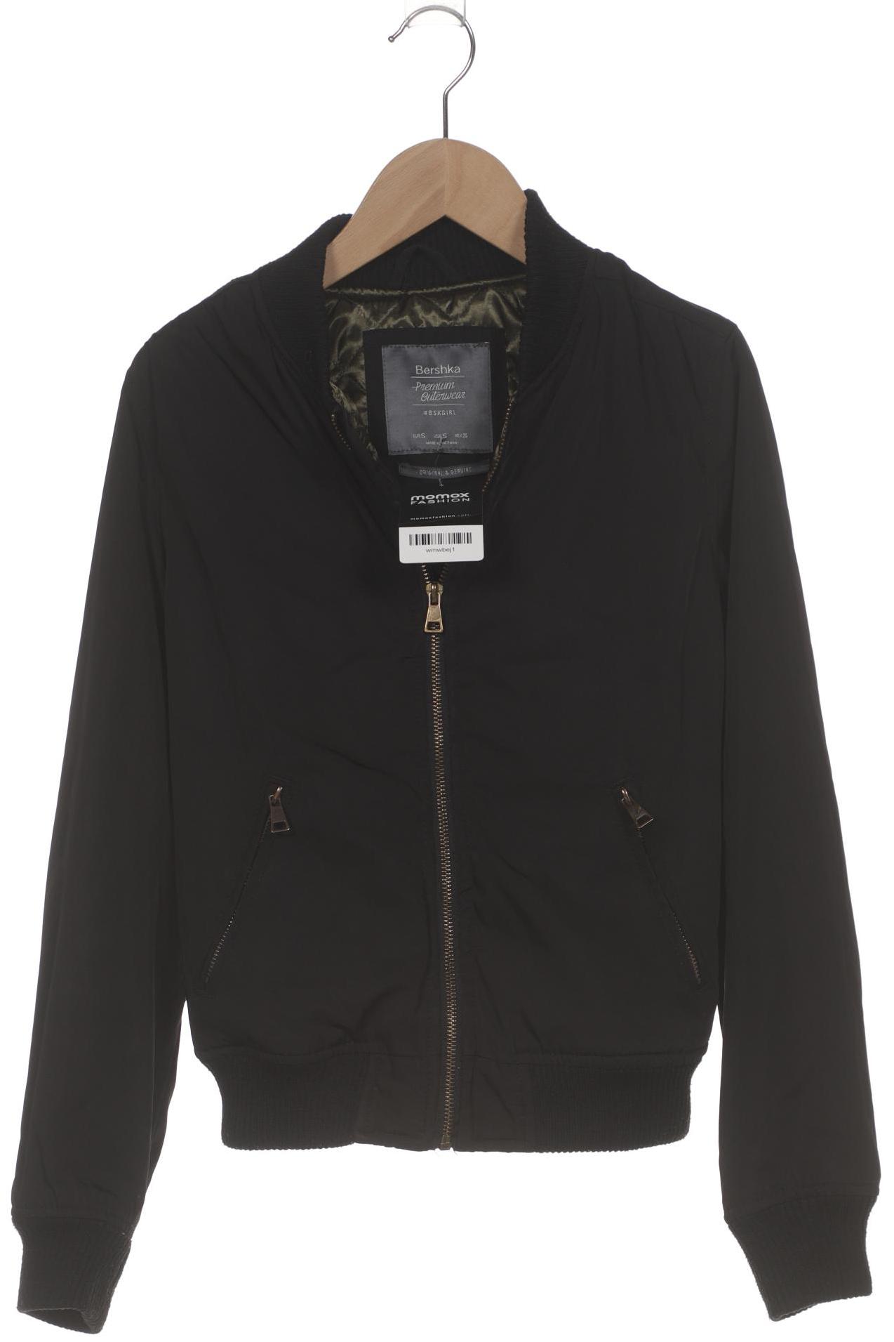 

bershka Damen Jacke, schwarz, Gr. 36