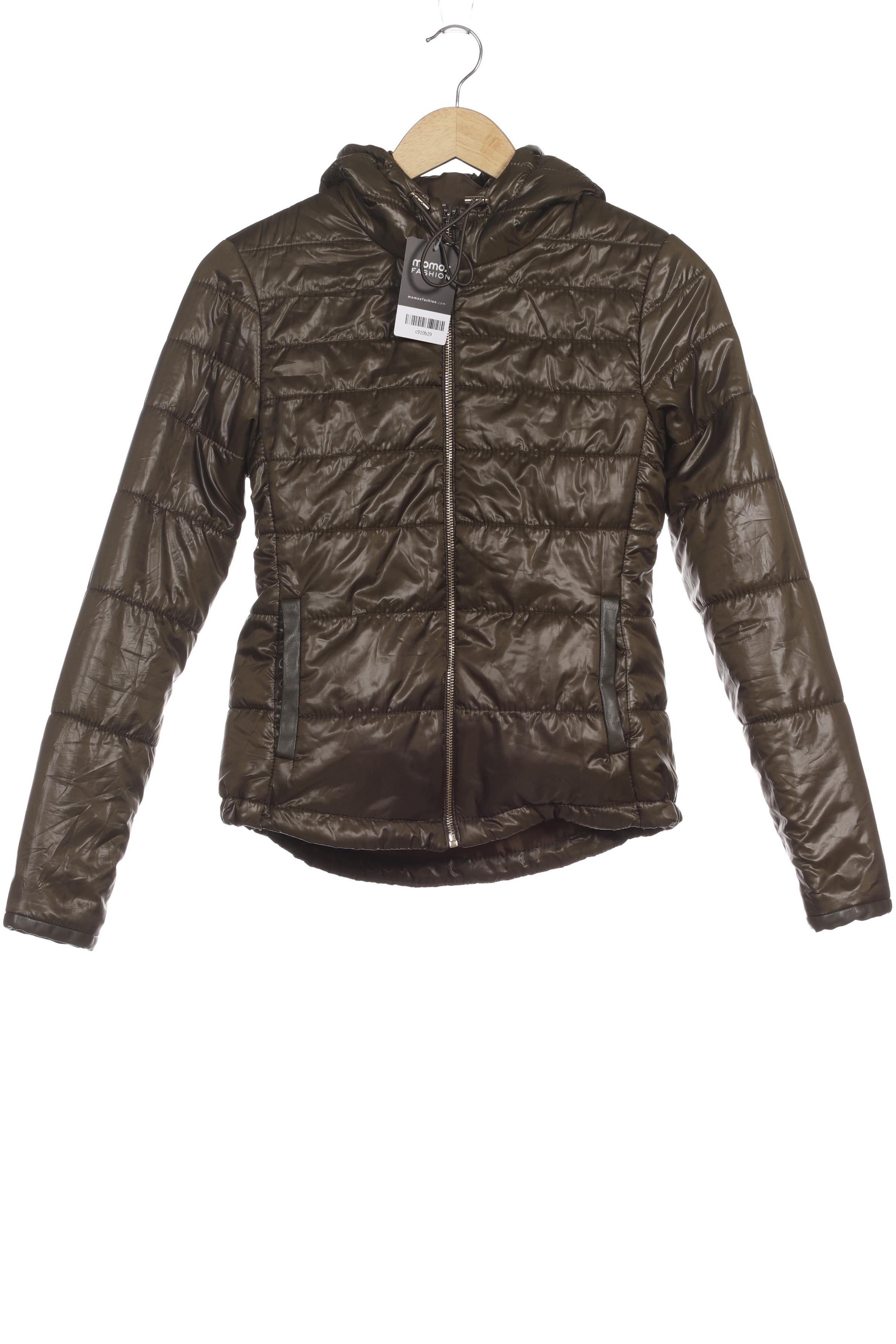 

bershka Damen Jacke, grün, Gr. 36