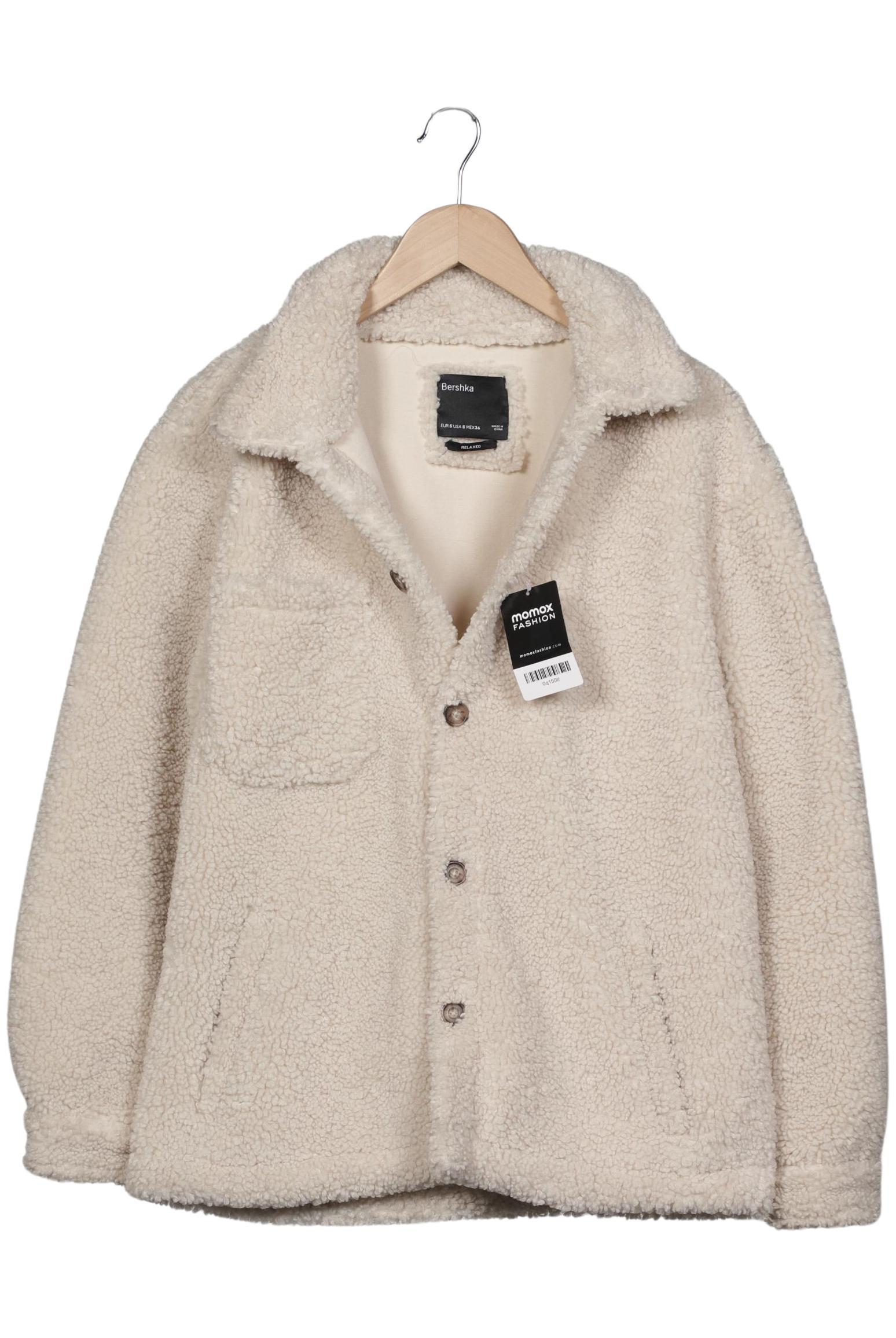 

bershka Damen Jacke, cremeweiß, Gr. 36
