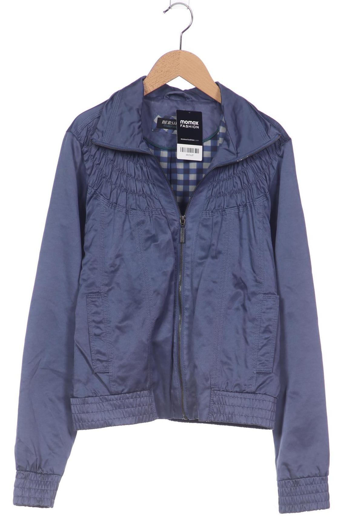 

bershka Damen Jacke, blau, Gr. 42