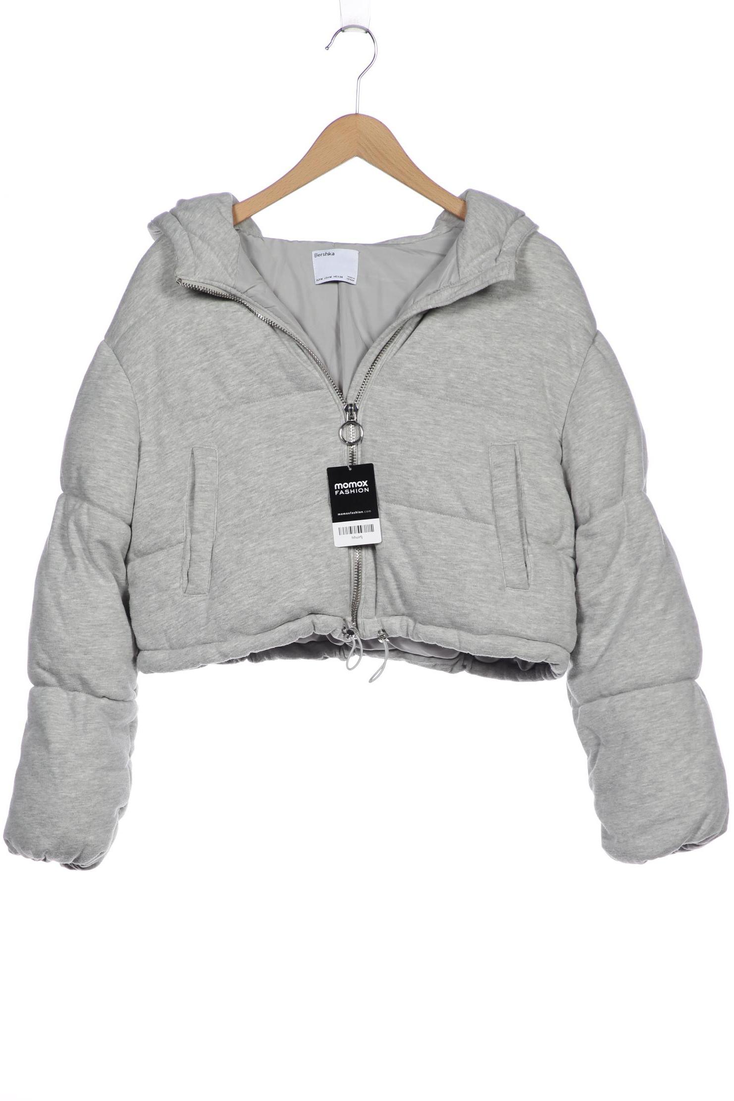 

bershka Damen Jacke, grau