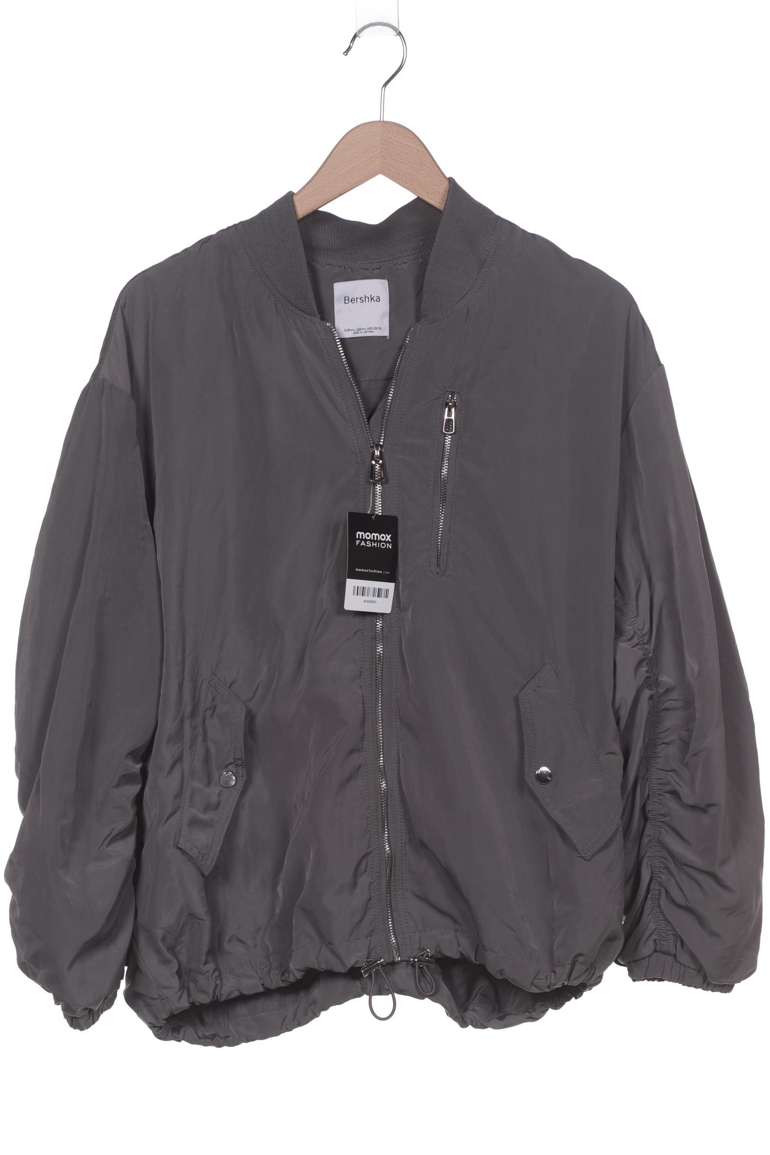 

bershka Damen Jacke, grau, Gr. 38
