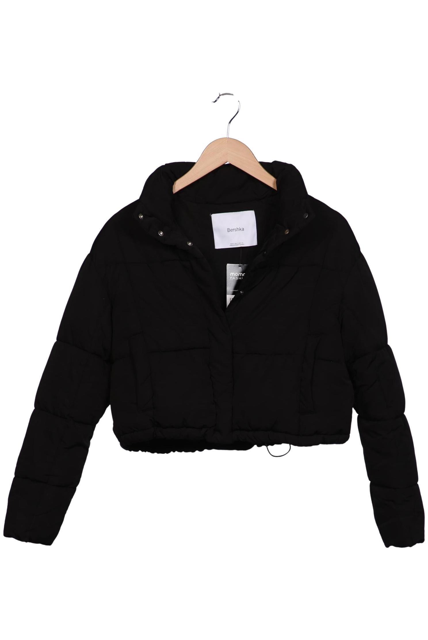 

bershka Damen Jacke, schwarz, Gr. 36