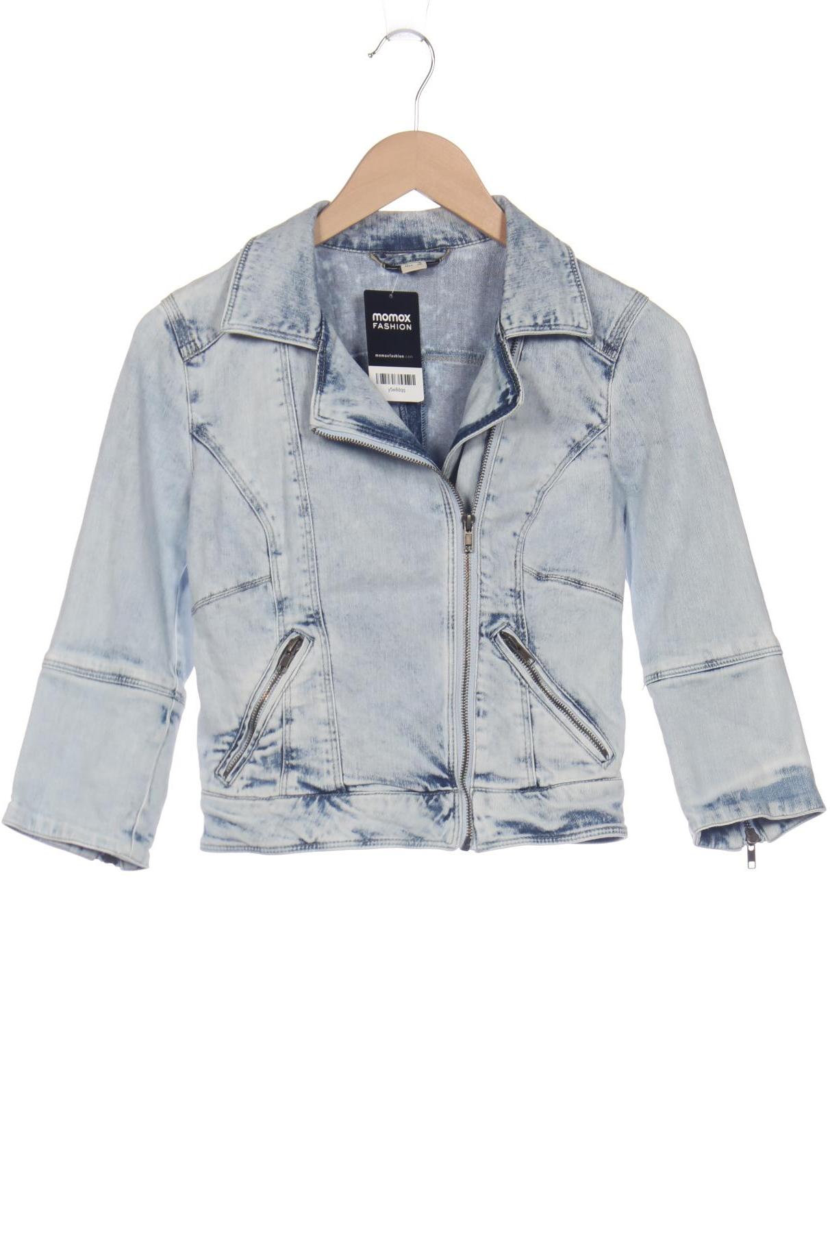 

bershka Damen Jacke, blau, Gr. 36