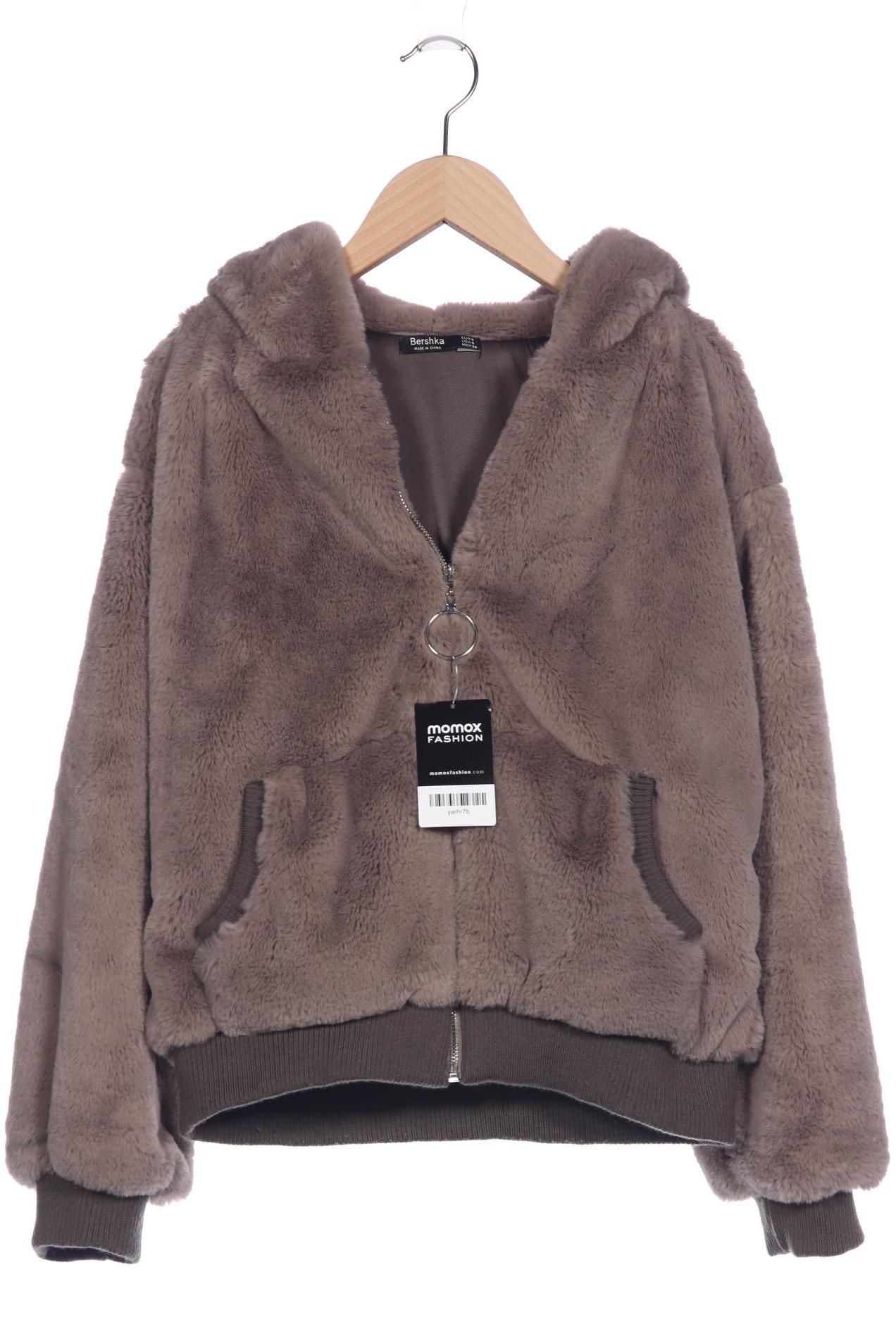 

bershka Damen Jacke, braun, Gr. 36