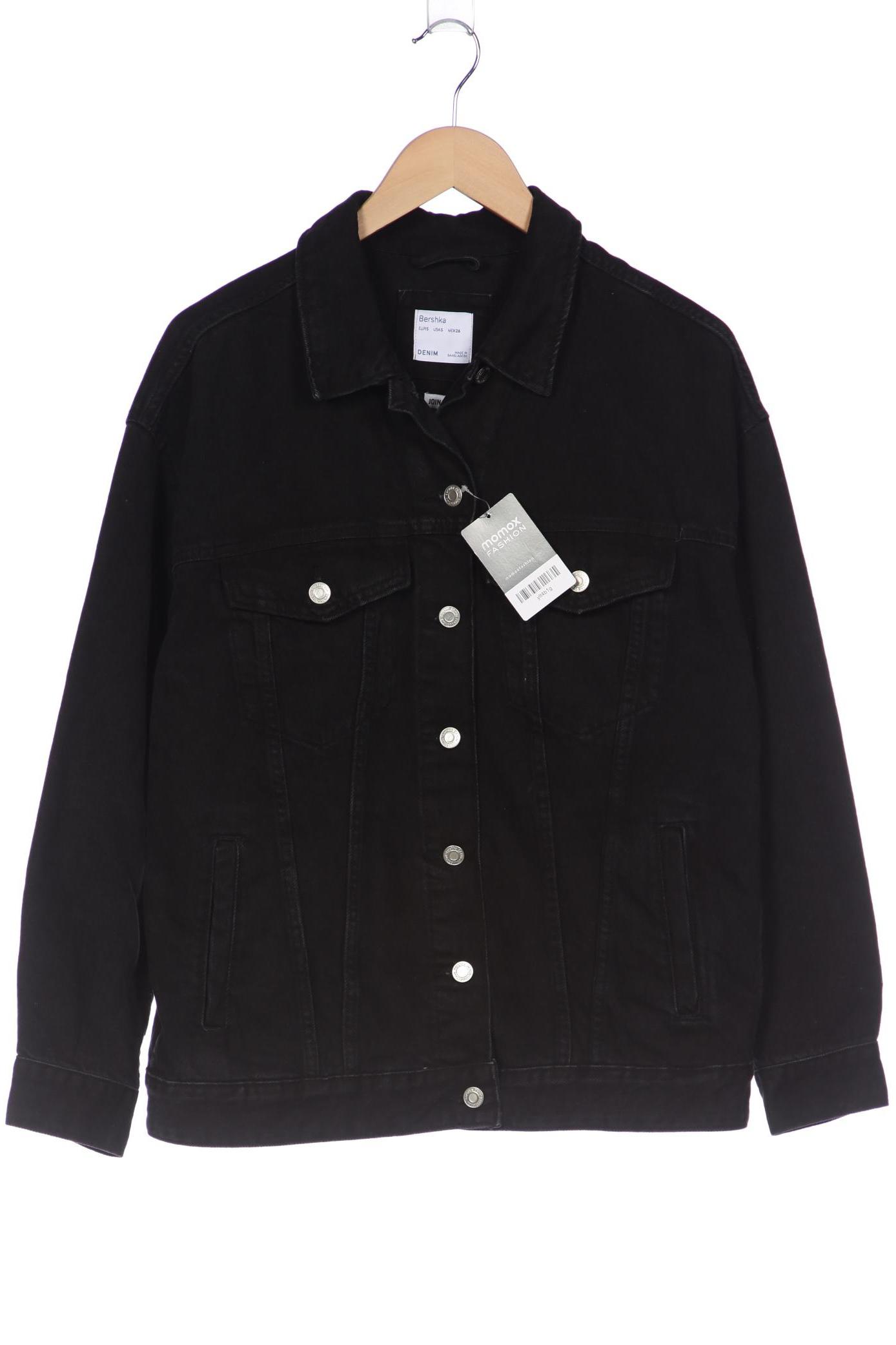 

bershka Damen Jacke, schwarz, Gr. 36