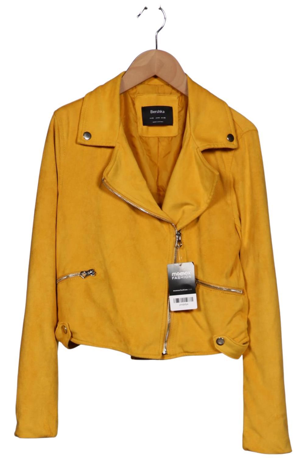 

bershka Damen Jacke, gelb, Gr. 36