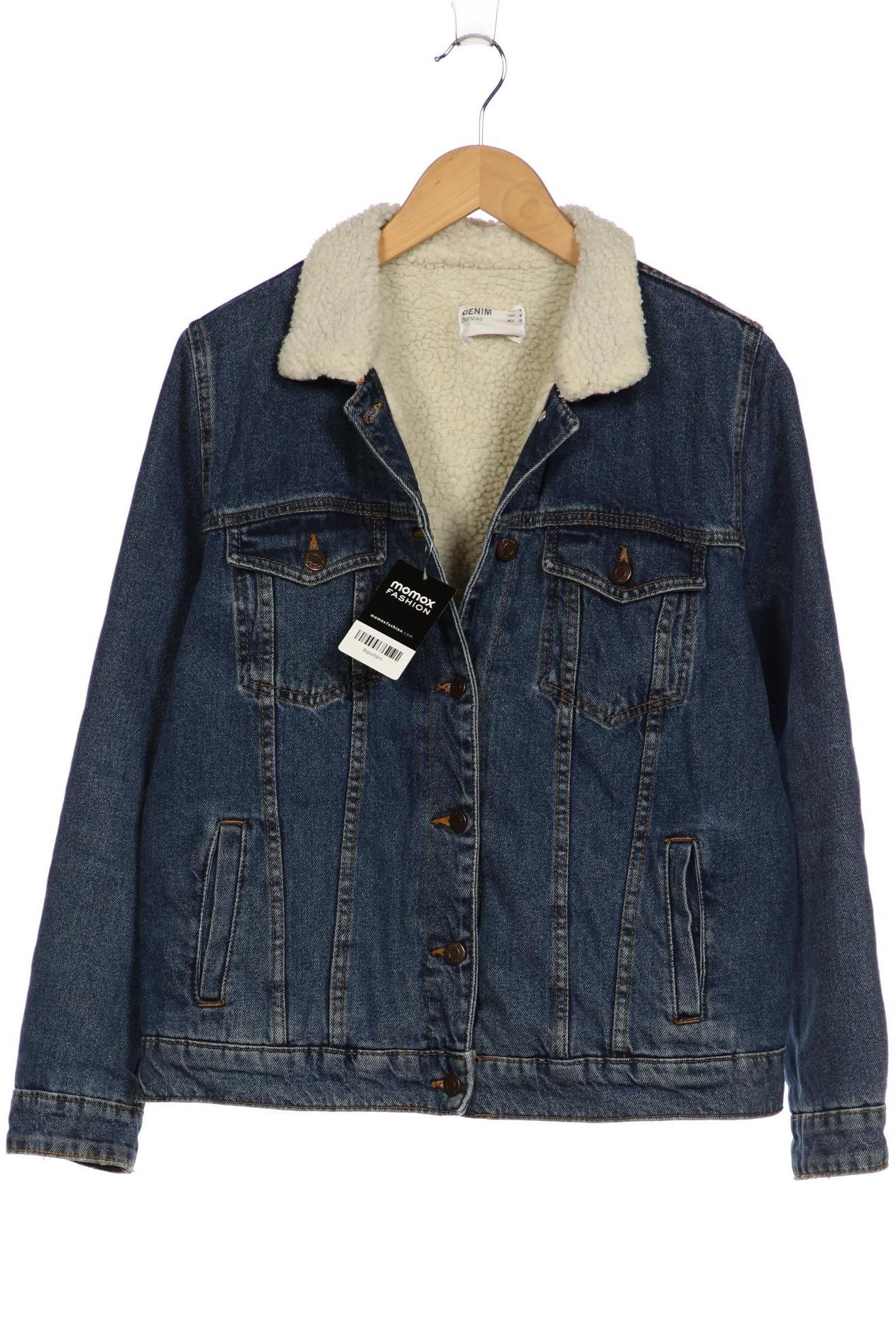 

bershka Damen Jacke, blau, Gr. 38