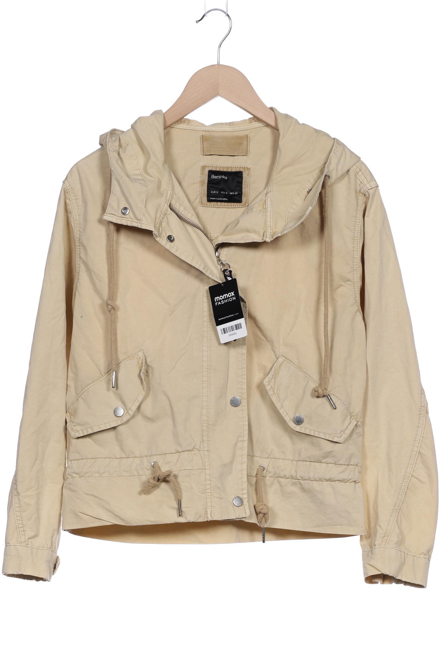 

bershka Damen Jacke, beige, Gr. 36