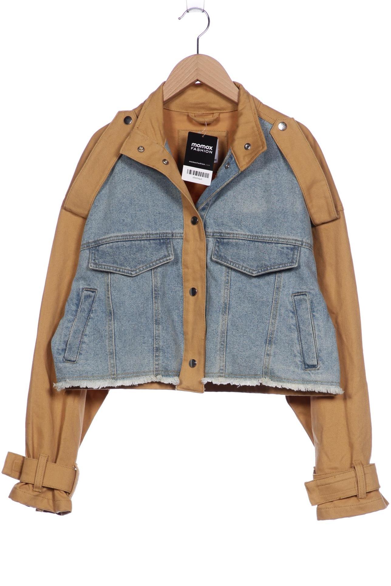 

bershka Damen Jacke, hellblau, Gr. 34