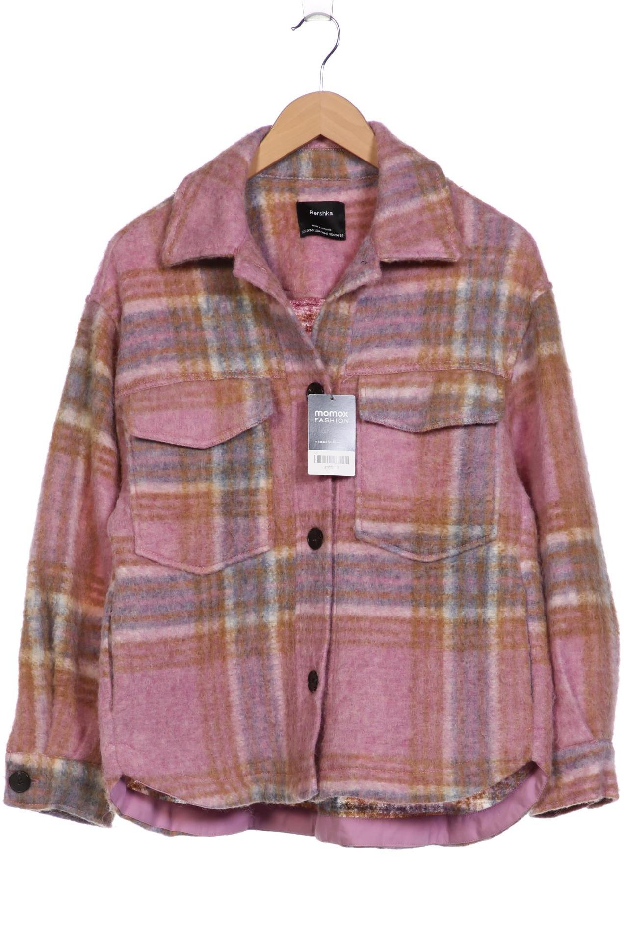 

bershka Damen Jacke, pink, Gr. 34
