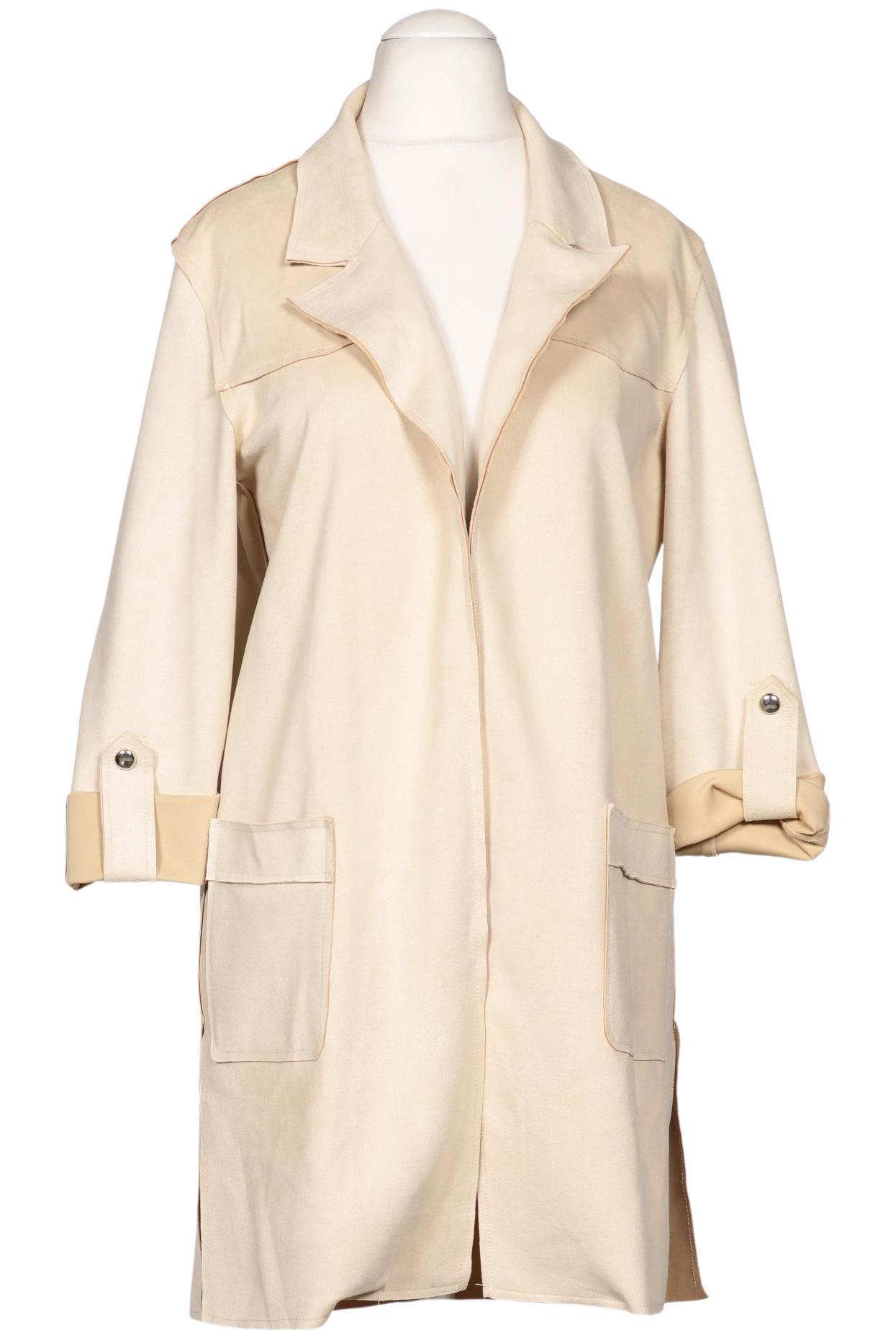 

bershka Damen Jacke, beige, Gr. 38